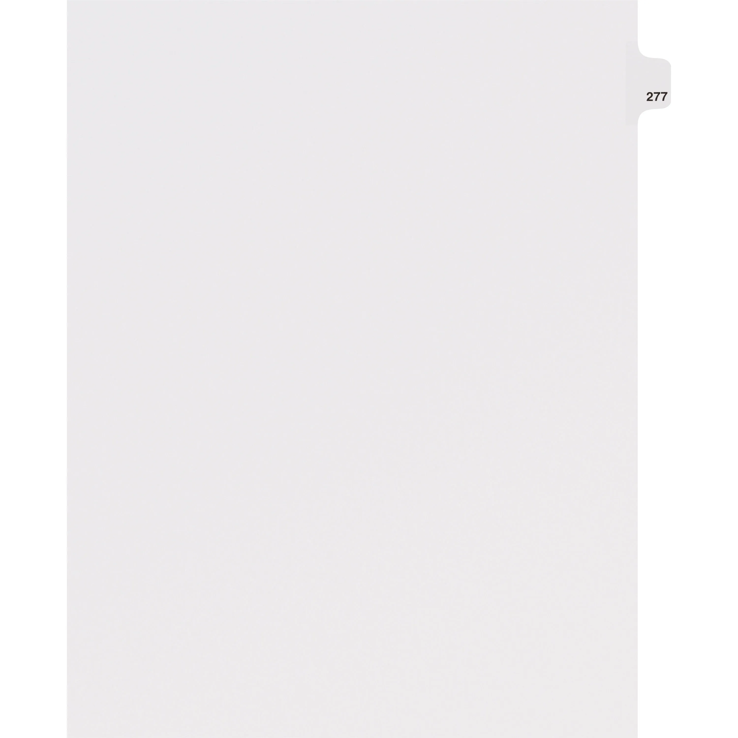 Avery® Side Tab Individual Legal Dividers