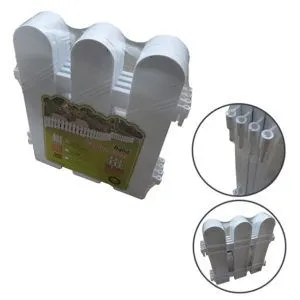 BABA No.307 White Plastic Fencing (4pcs/Pack)