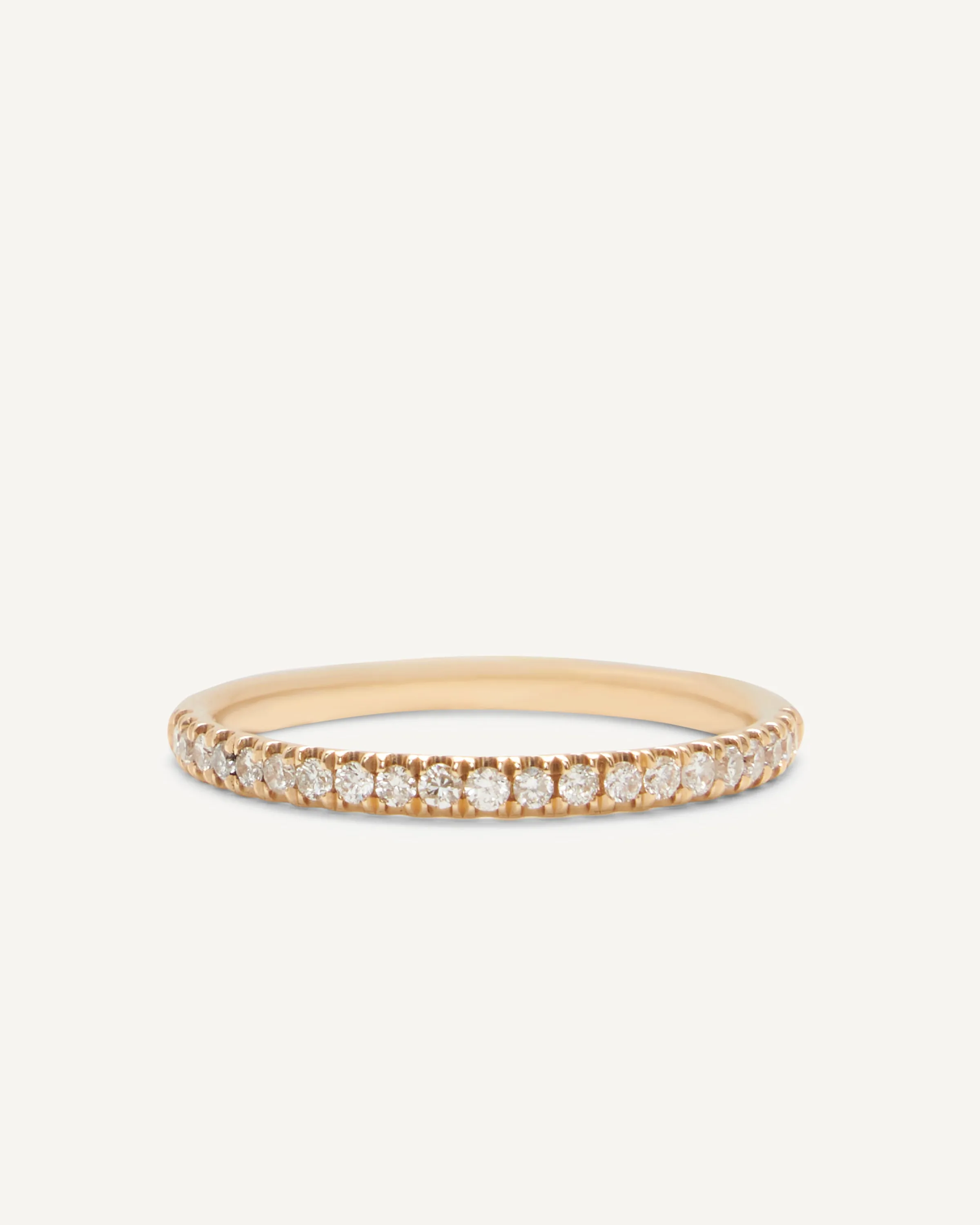 Baby Eternity Band – White Diamond