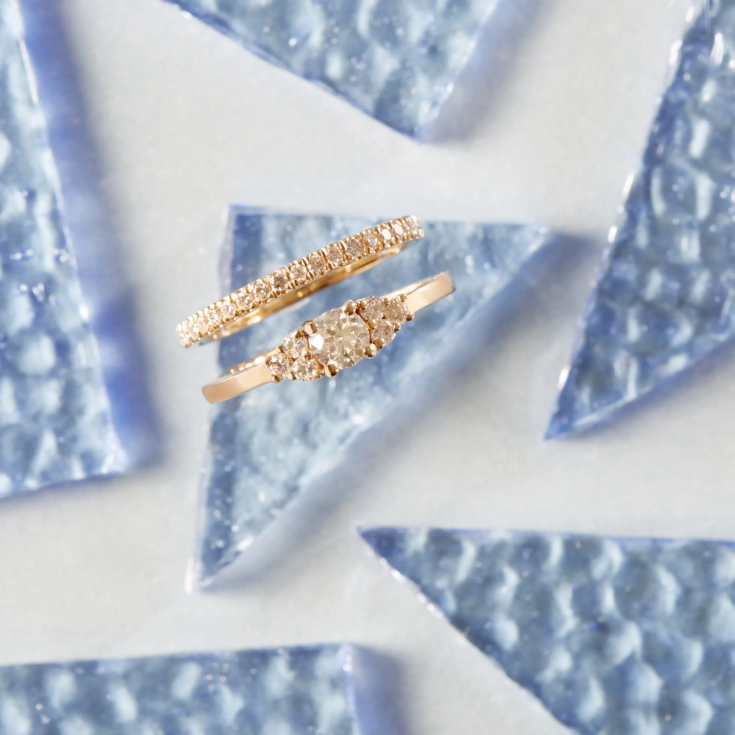 Baby Eternity Band – White Diamond