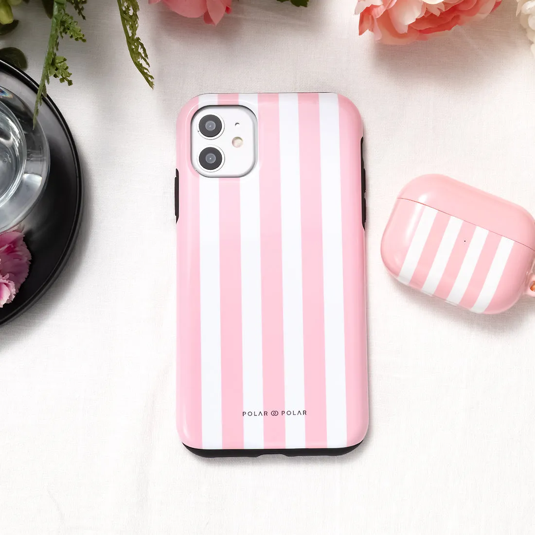 Baby Pink Stripe Custom - iPhone 12 Pro Case