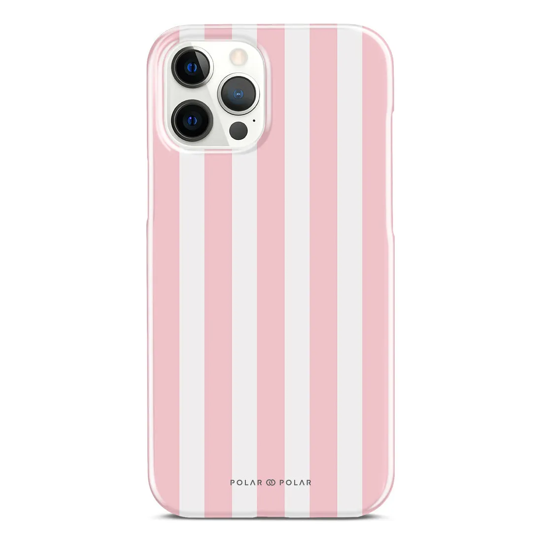 Baby Pink Stripe Custom - iPhone 12 Pro Max Case