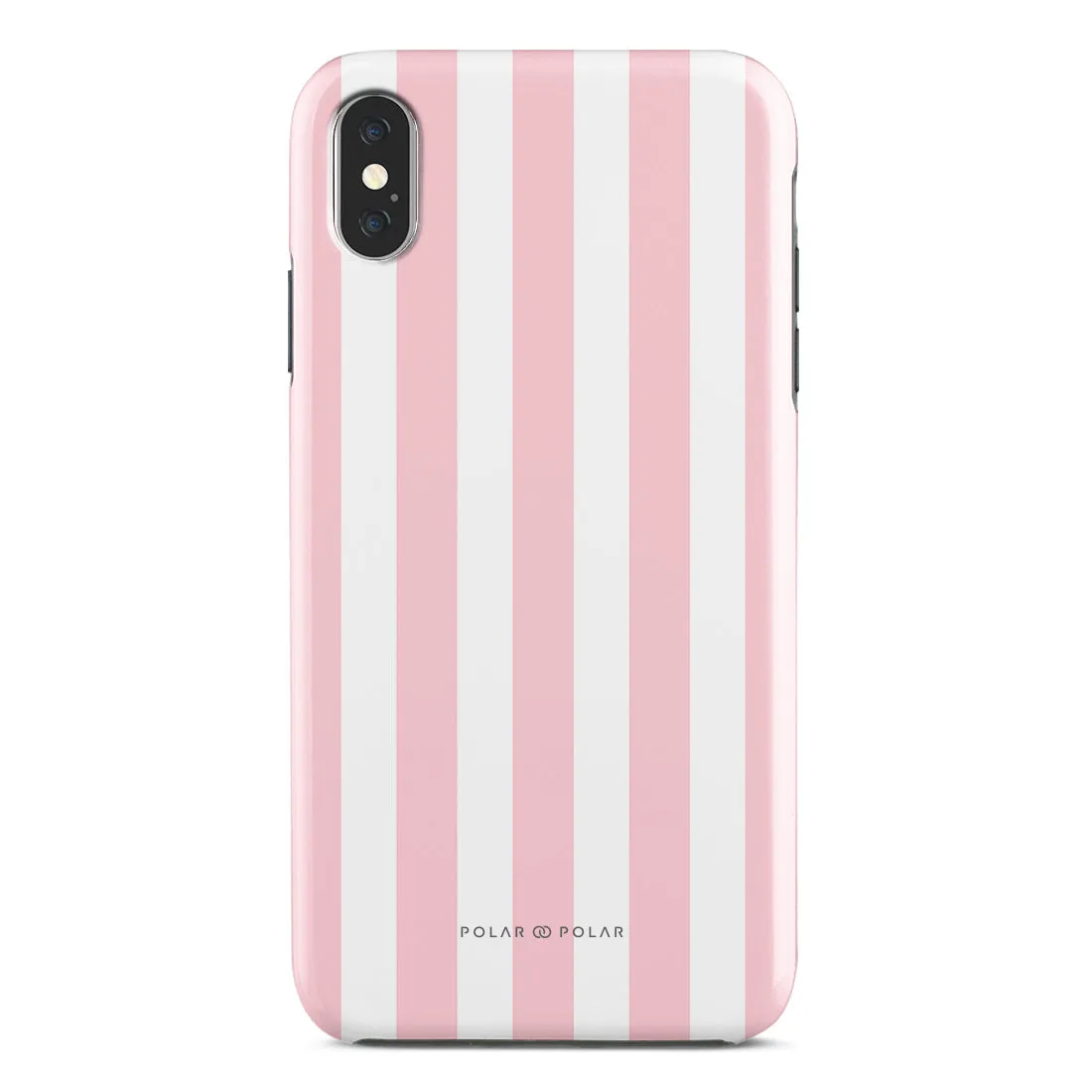 Baby Pink Stripe Custom - iPhone XS Max Case
