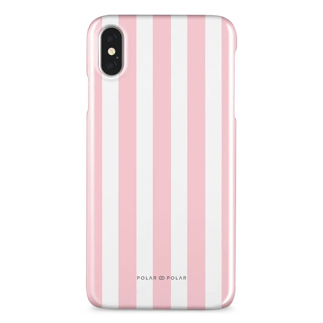 Baby Pink Stripe Custom - iPhone XS Max Case