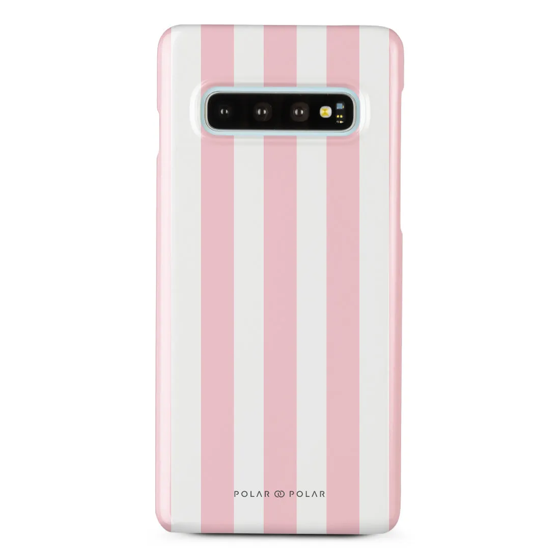 Baby Pink Stripe Custom - Samsung Galaxy S10 Case