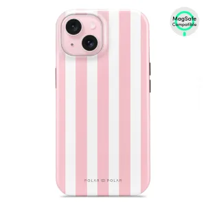 Baby Pink Stripe - iPhone 15 Case