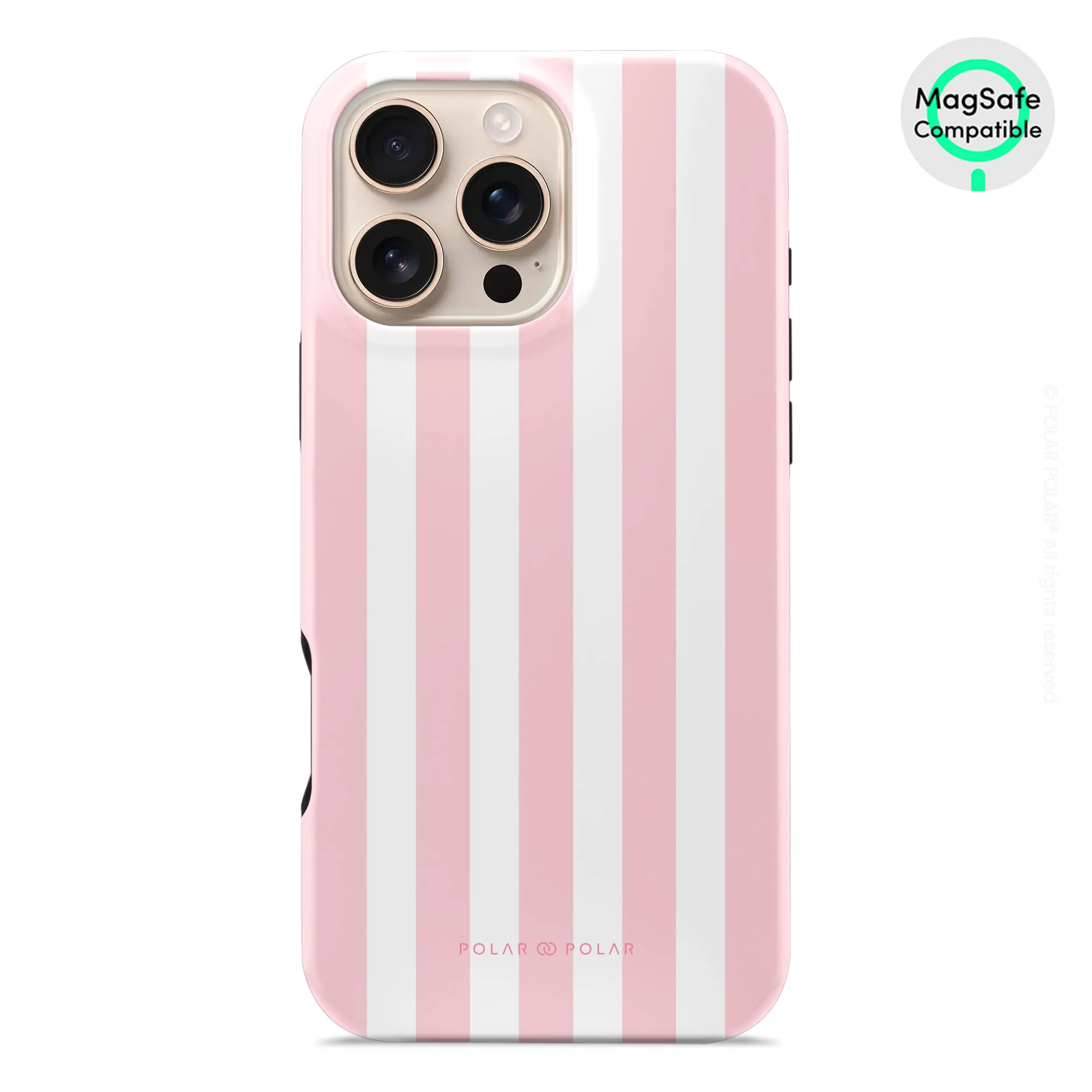 Baby Pink Stripe - iPhone 16 Pro Max Case