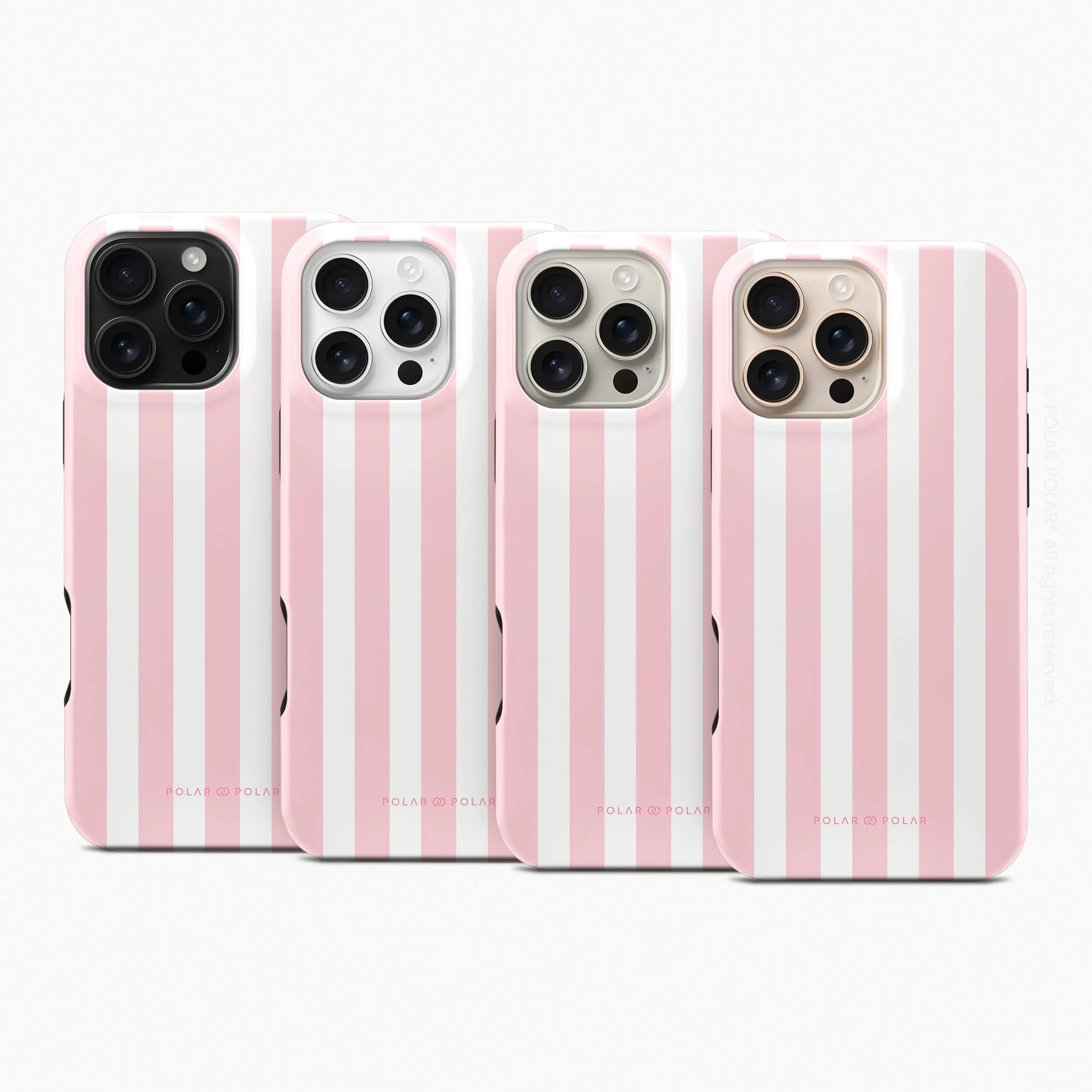 Baby Pink Stripe - iPhone 16 Pro Max Case