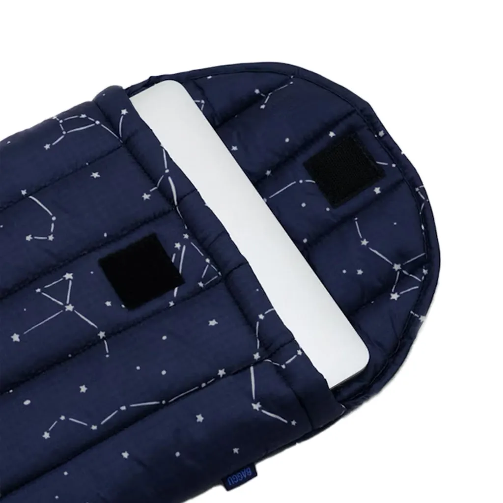 Baggu Puffy 13/14 inch Laptop Sleeve, Constellation Midnight
