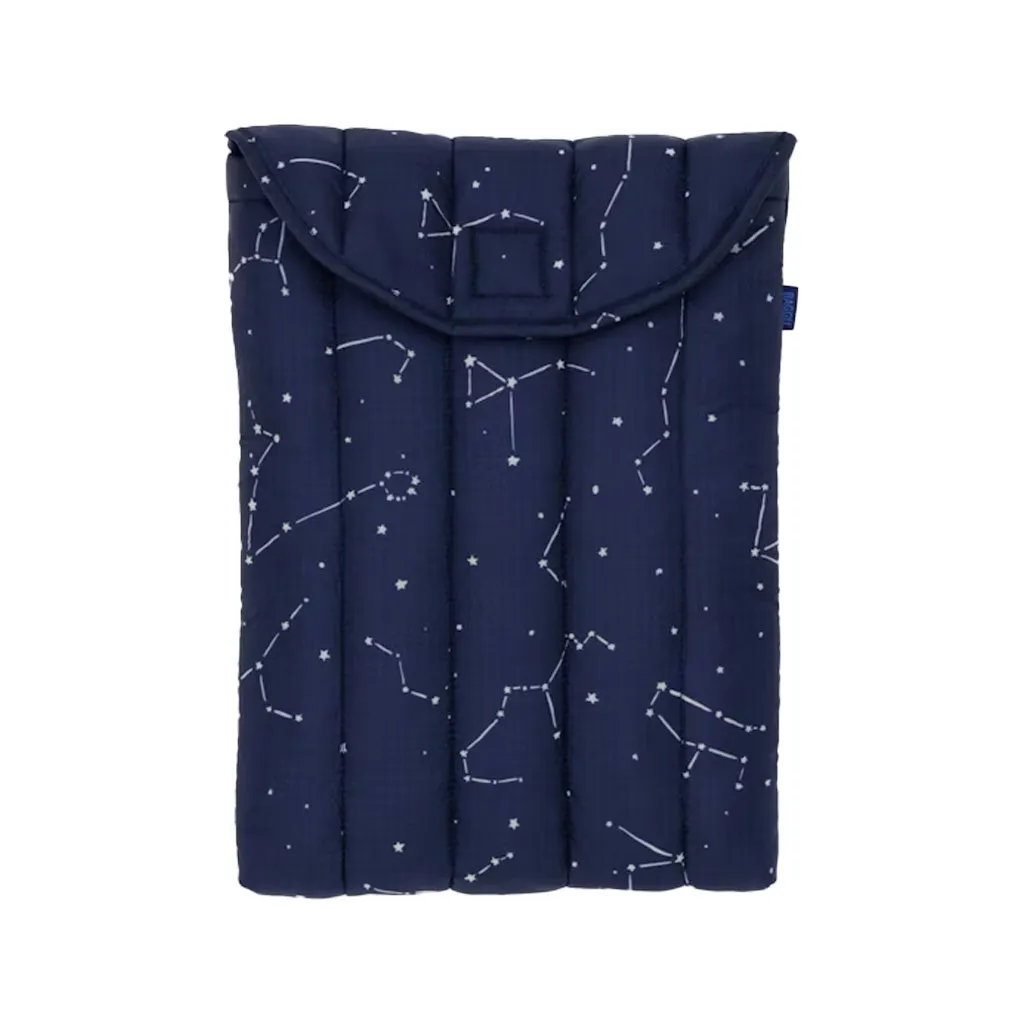 Baggu Puffy 13/14 inch Laptop Sleeve, Constellation Midnight