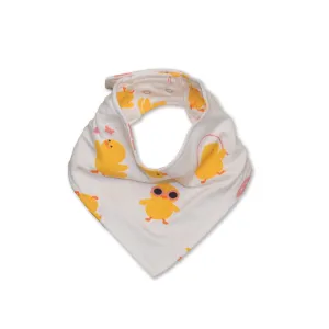 Bamboo Bandana Bib (Little Chick Print)