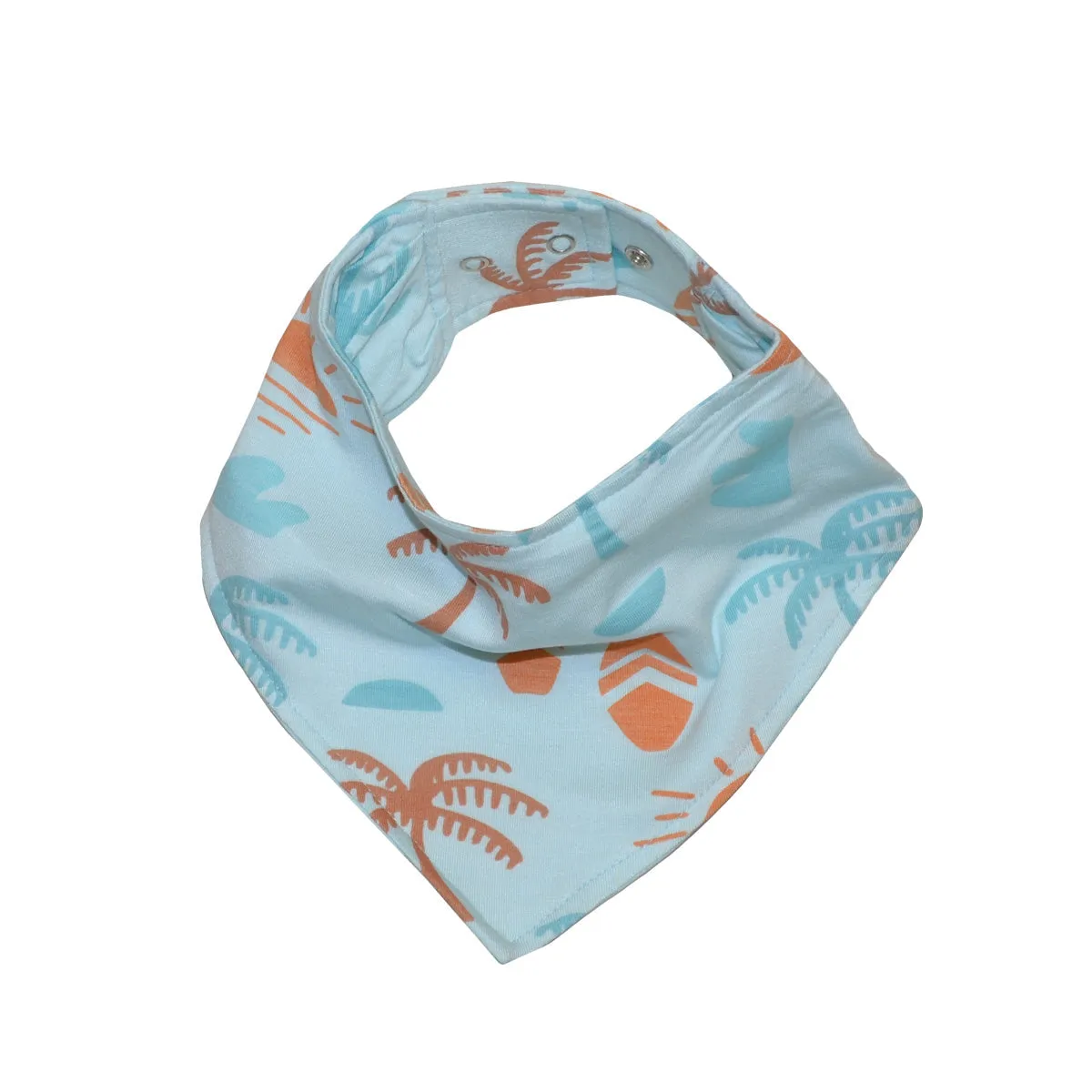 Bamboo Bandana Bib (Sunny Shores Print)
