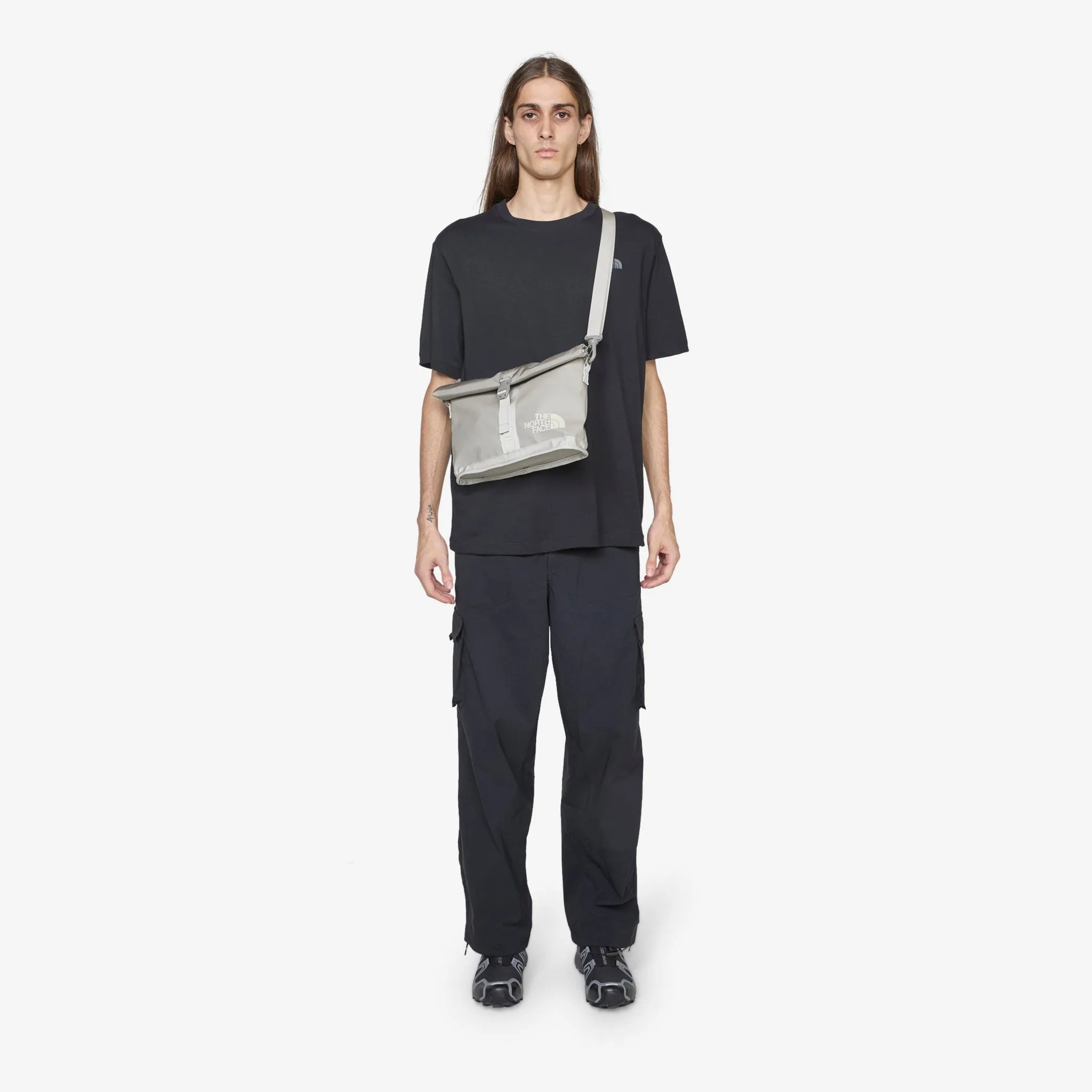 Base Camp Voyager Messenger Bag Soapstone | Stone Slab