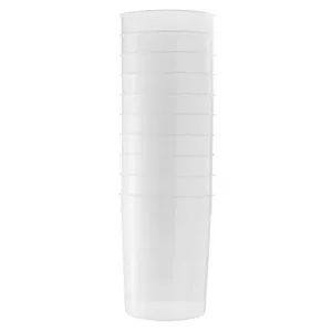 Basix 128 oz. Freezable Deli Food Storage Containers w/Lids - Package of 10 - Food Storage