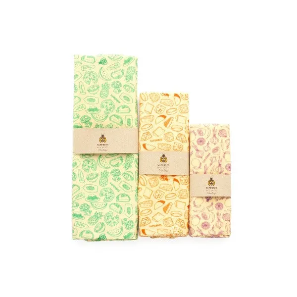 Beeswax Bags - Food Storage