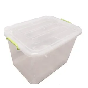 Bins Utility Clip And Lock Storage Box Clear 85 L P3030