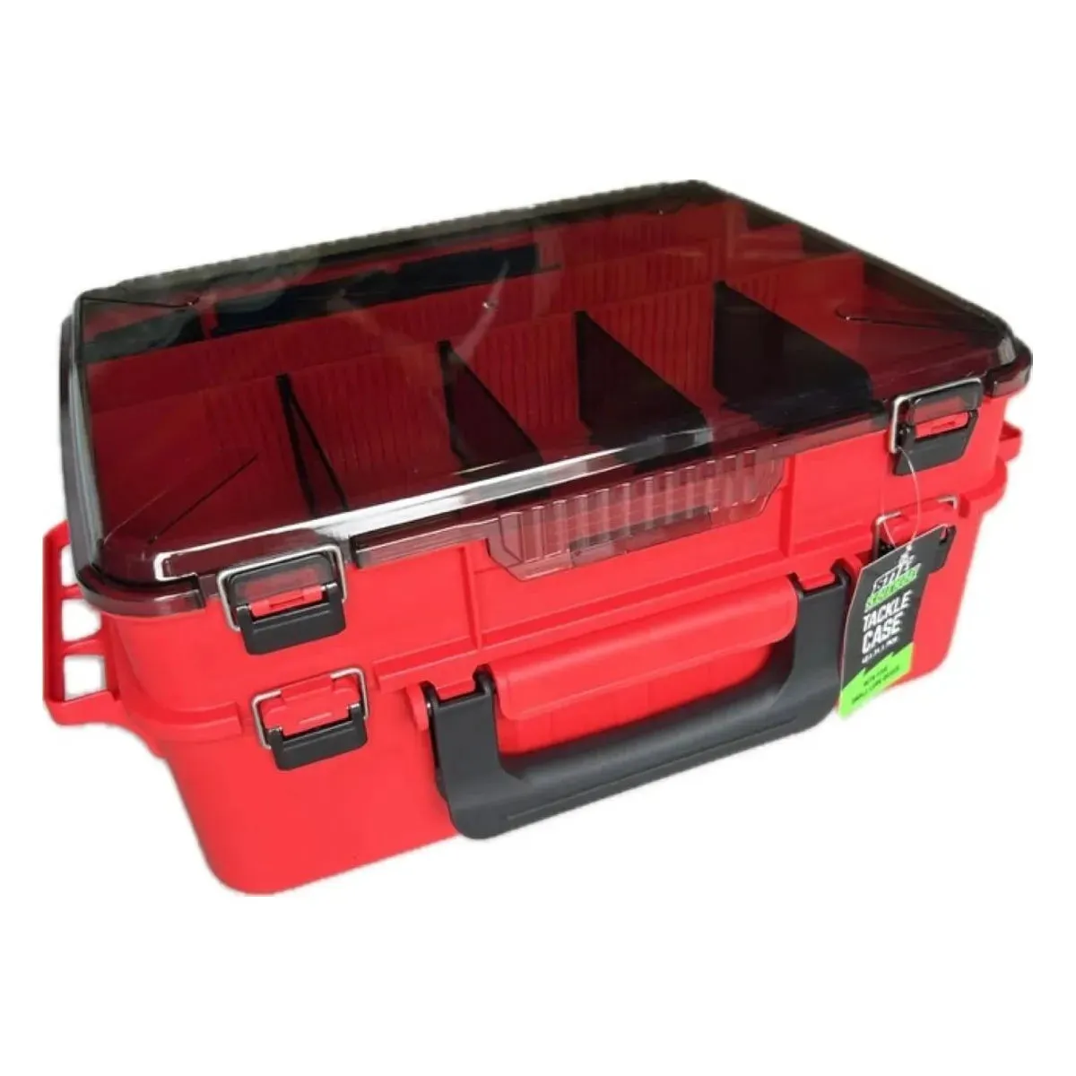 Bite Science Large Tackle Box with 2 Bonus Reels of Rovex 15lb 8 Strand Yellow Braid