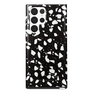 Black Rocky Road Terrazzo - Samsung Galaxy S22 Ultra 5G Case