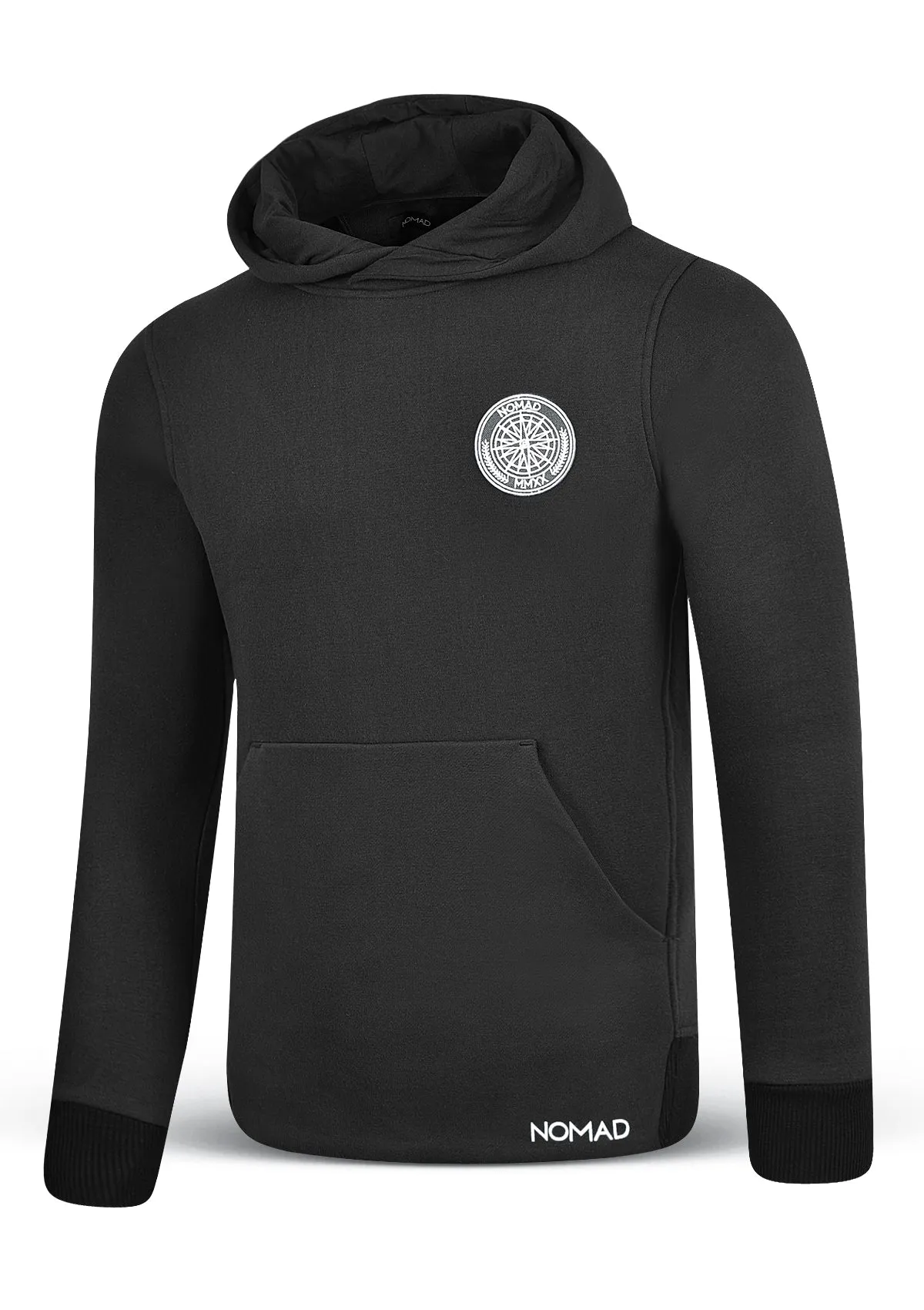 Black Water Repellent Hoodie