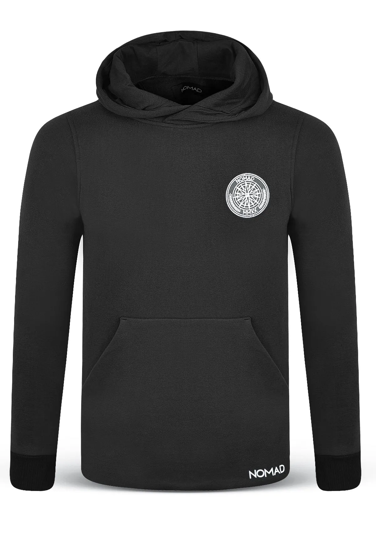 Black Water Repellent Hoodie