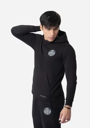 Black Water Repellent Hoodie