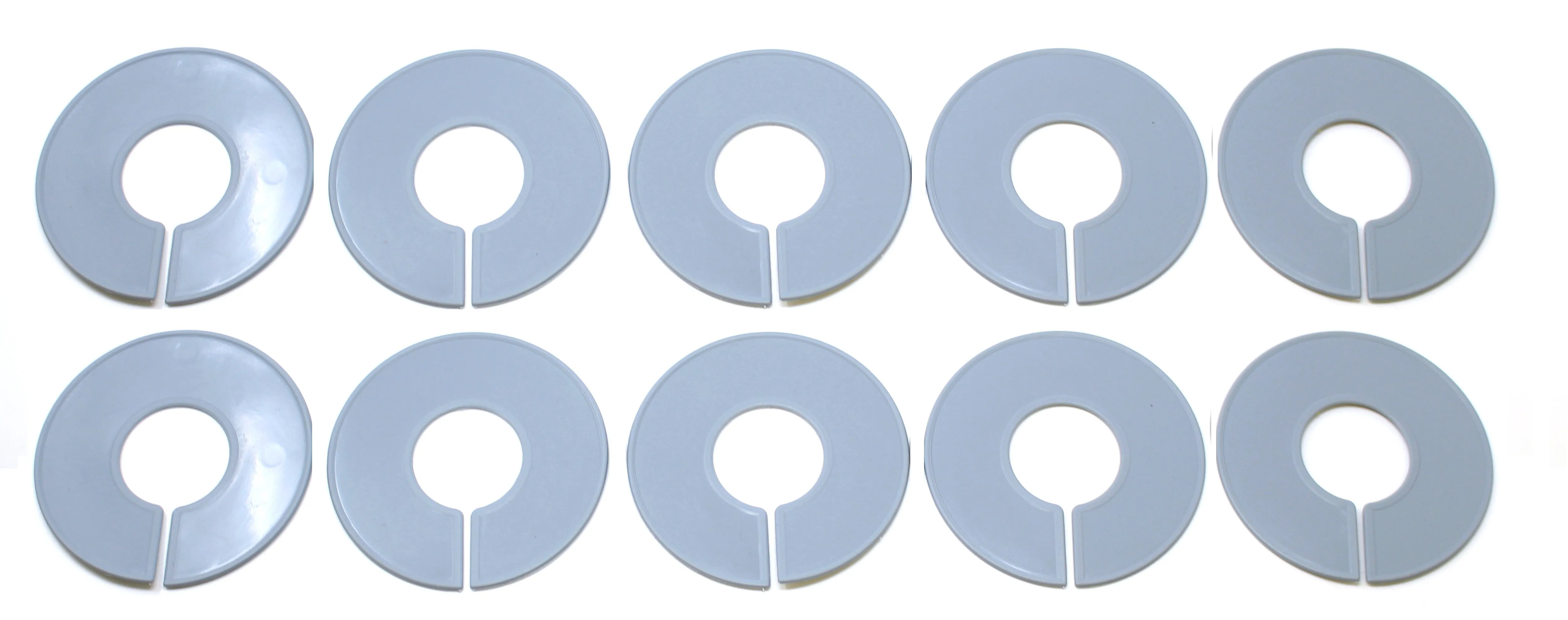 Blank Round Plastic Rack Dividers for round & square rods - Pick a Color / Pick a Quantity