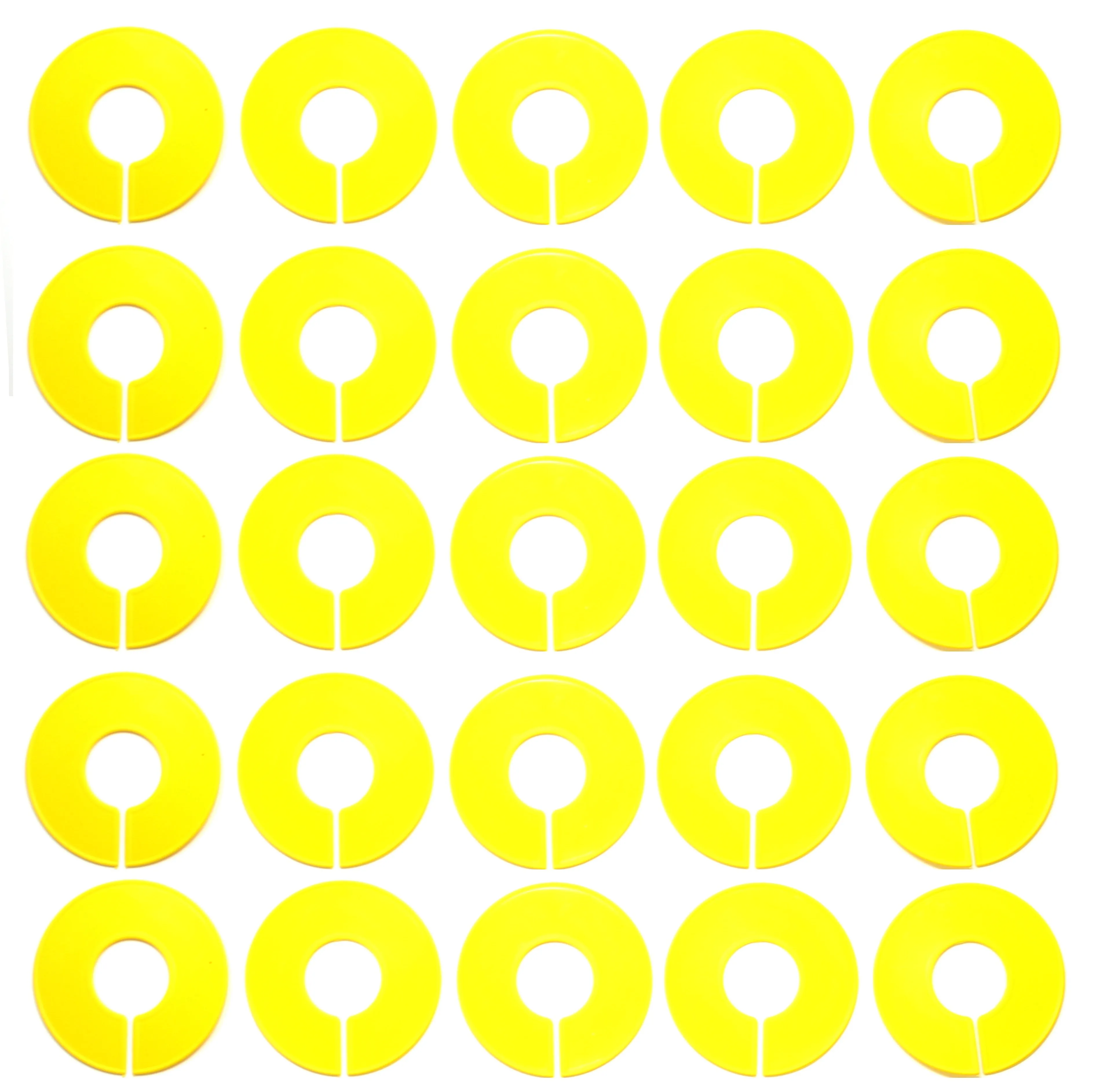Blank Round Plastic Rack Dividers for round & square rods - Pick a Color / Pick a Quantity