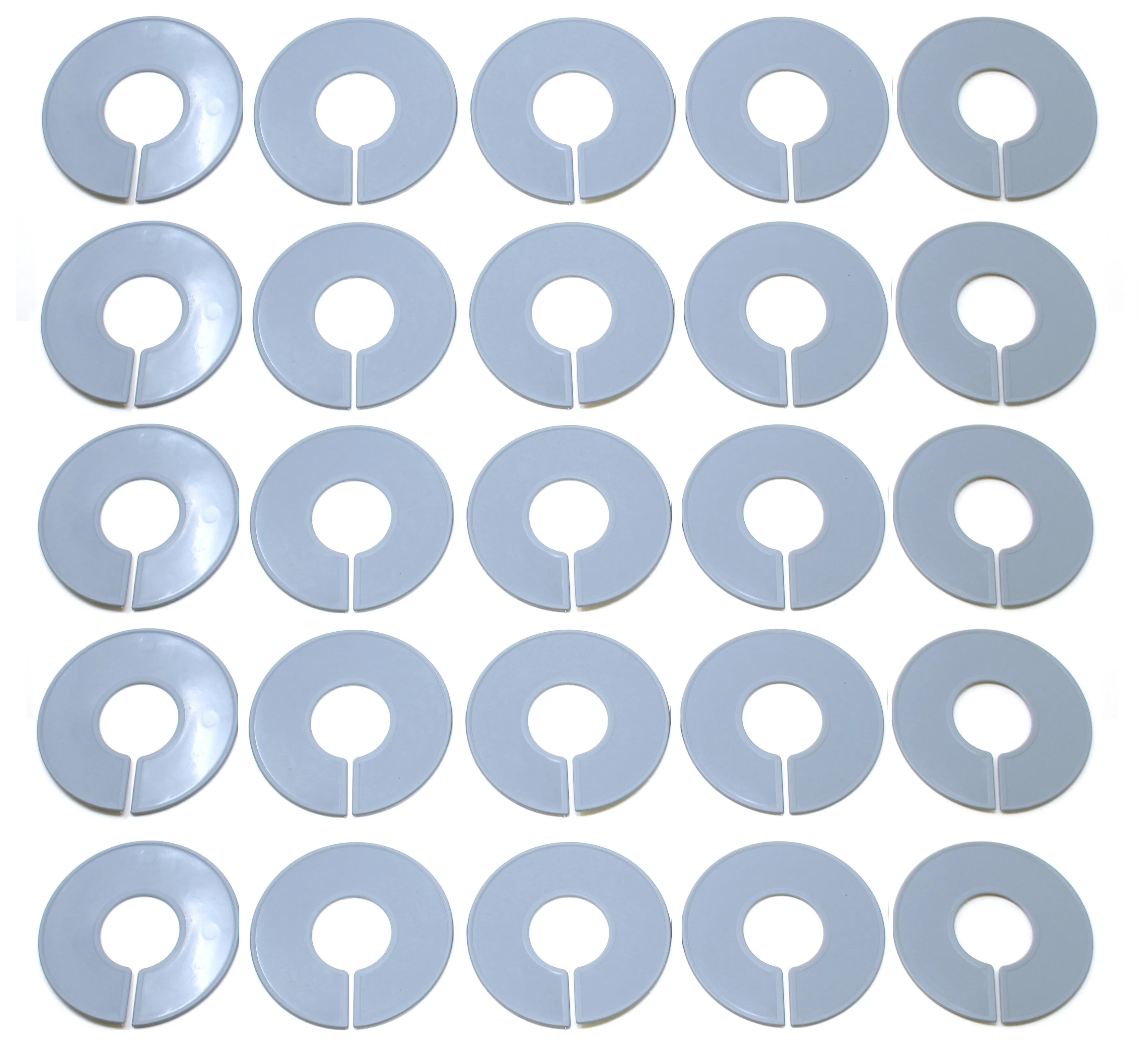 Blank Round Plastic Rack Dividers for round & square rods - Pick a Color / Pick a Quantity