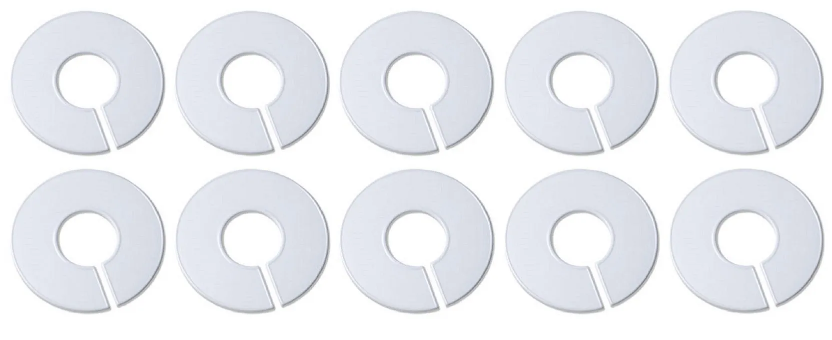 Blank Round Plastic Rack Dividers for round & square rods - Pick a Color / Pick a Quantity