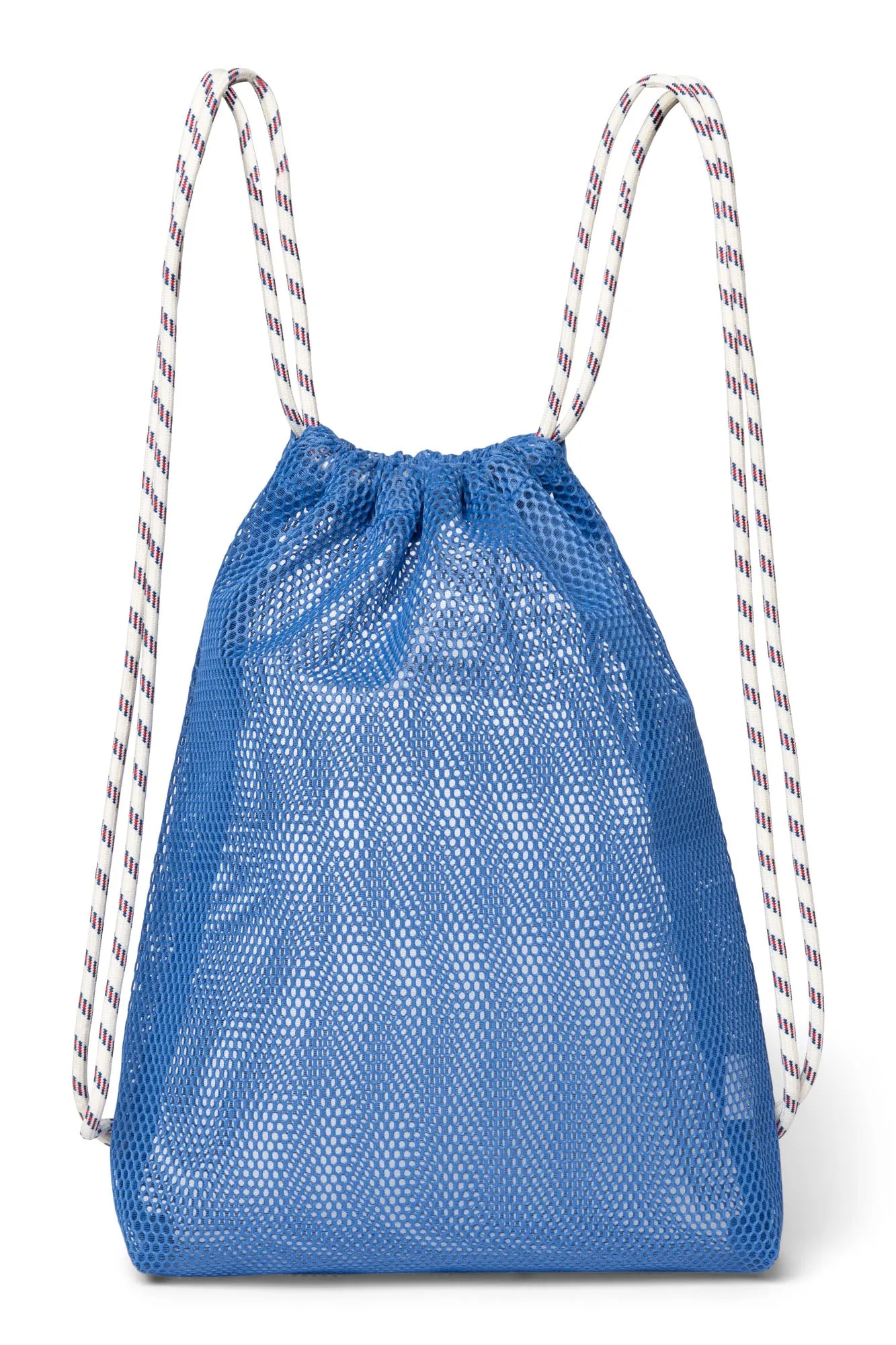 Blau Mesh Turnbeutel