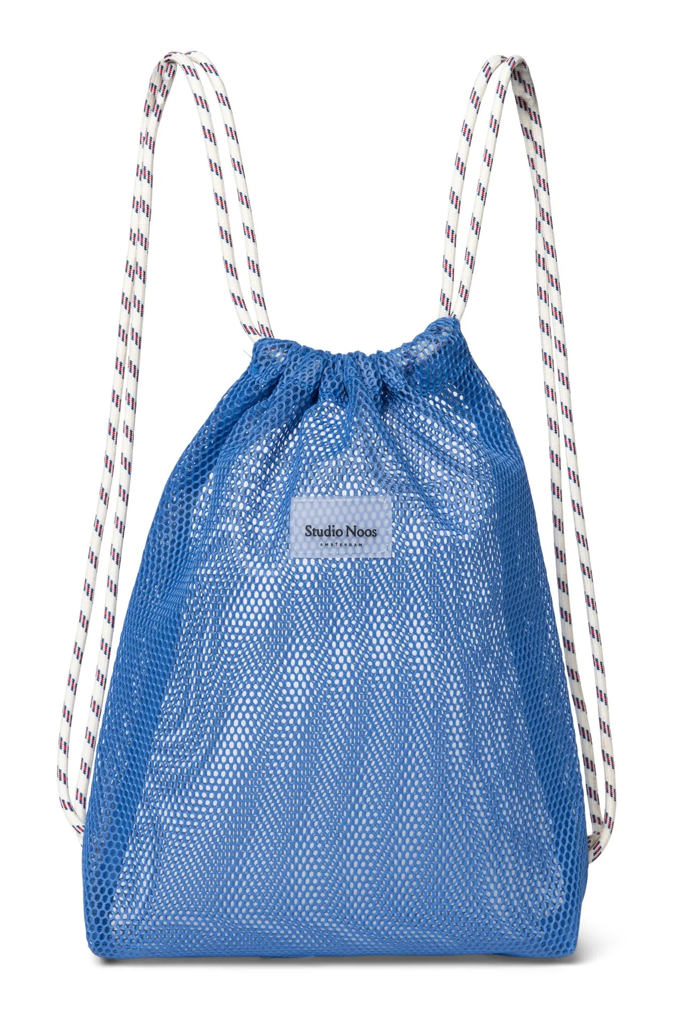 Blau Mesh Turnbeutel