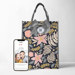 bloom | qr card   gift bag