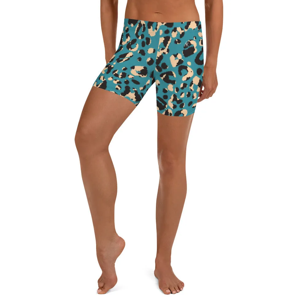 Blue Lepo Gym Shorts