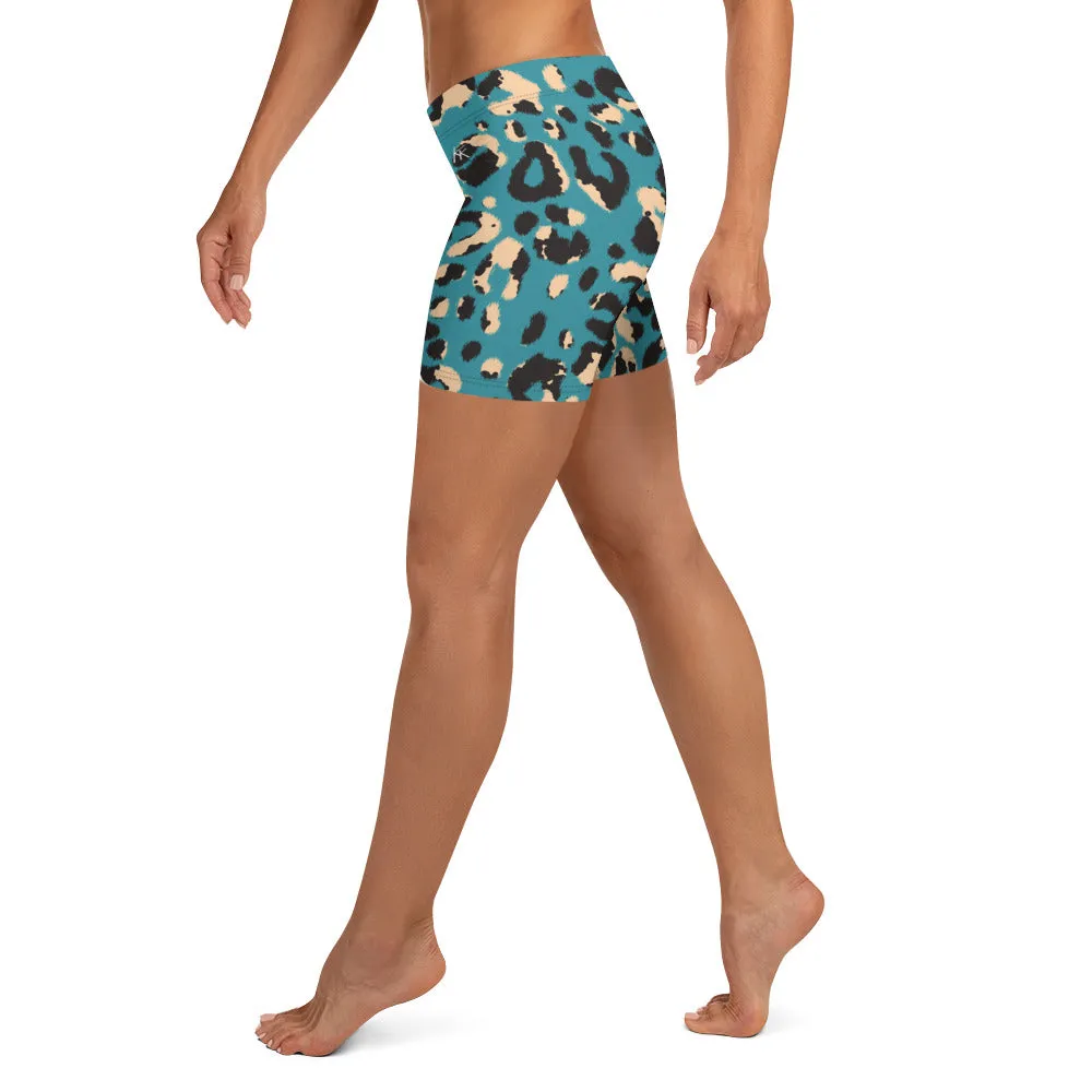 Blue Lepo Gym Shorts