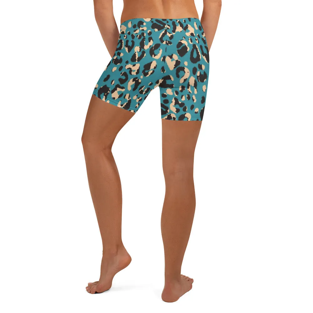 Blue Lepo Gym Shorts