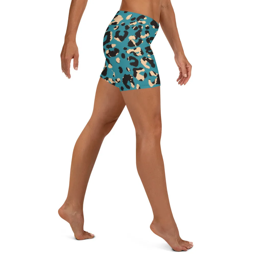 Blue Lepo Gym Shorts