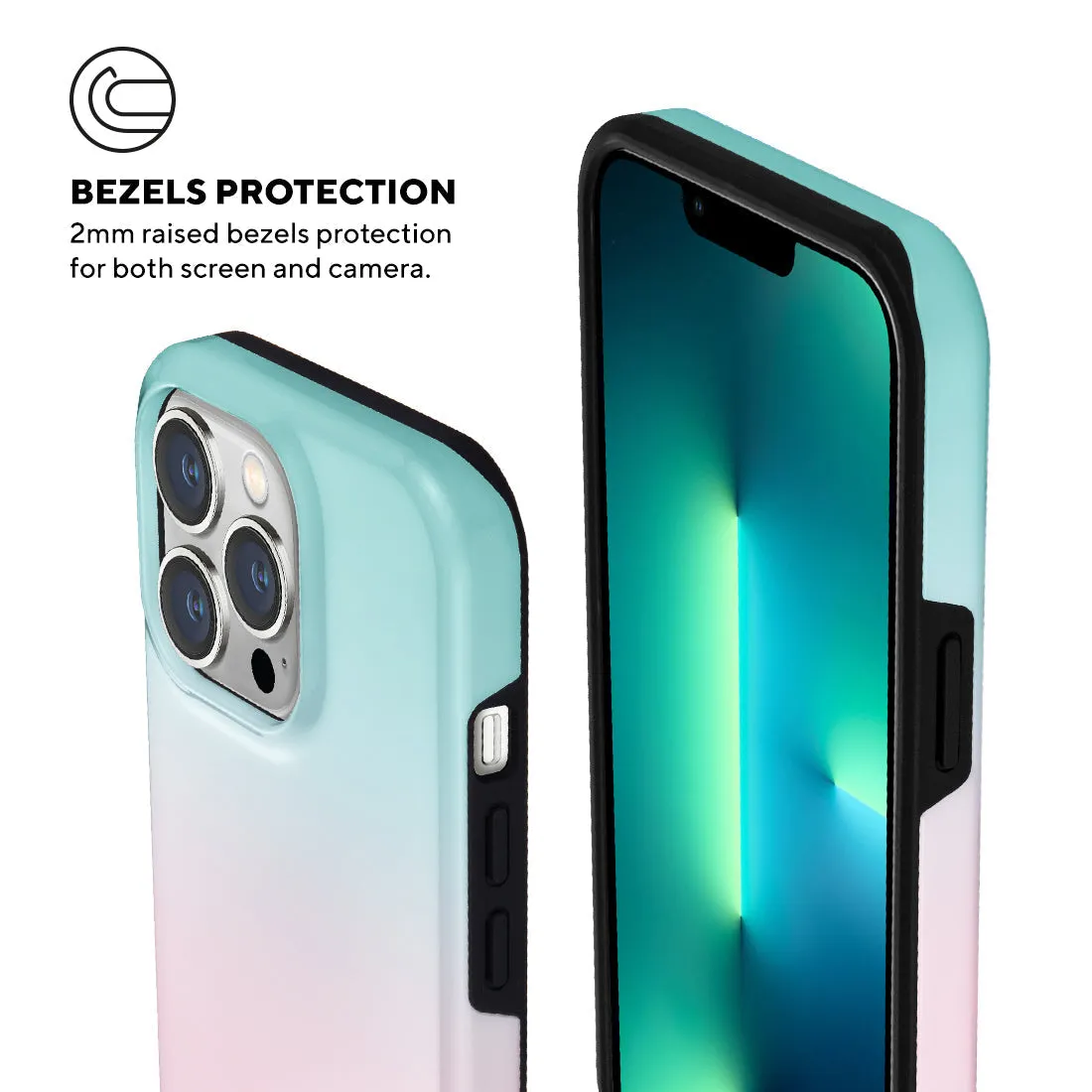 Blue Pink Pastel Custom - iPhone 13 Pro Case