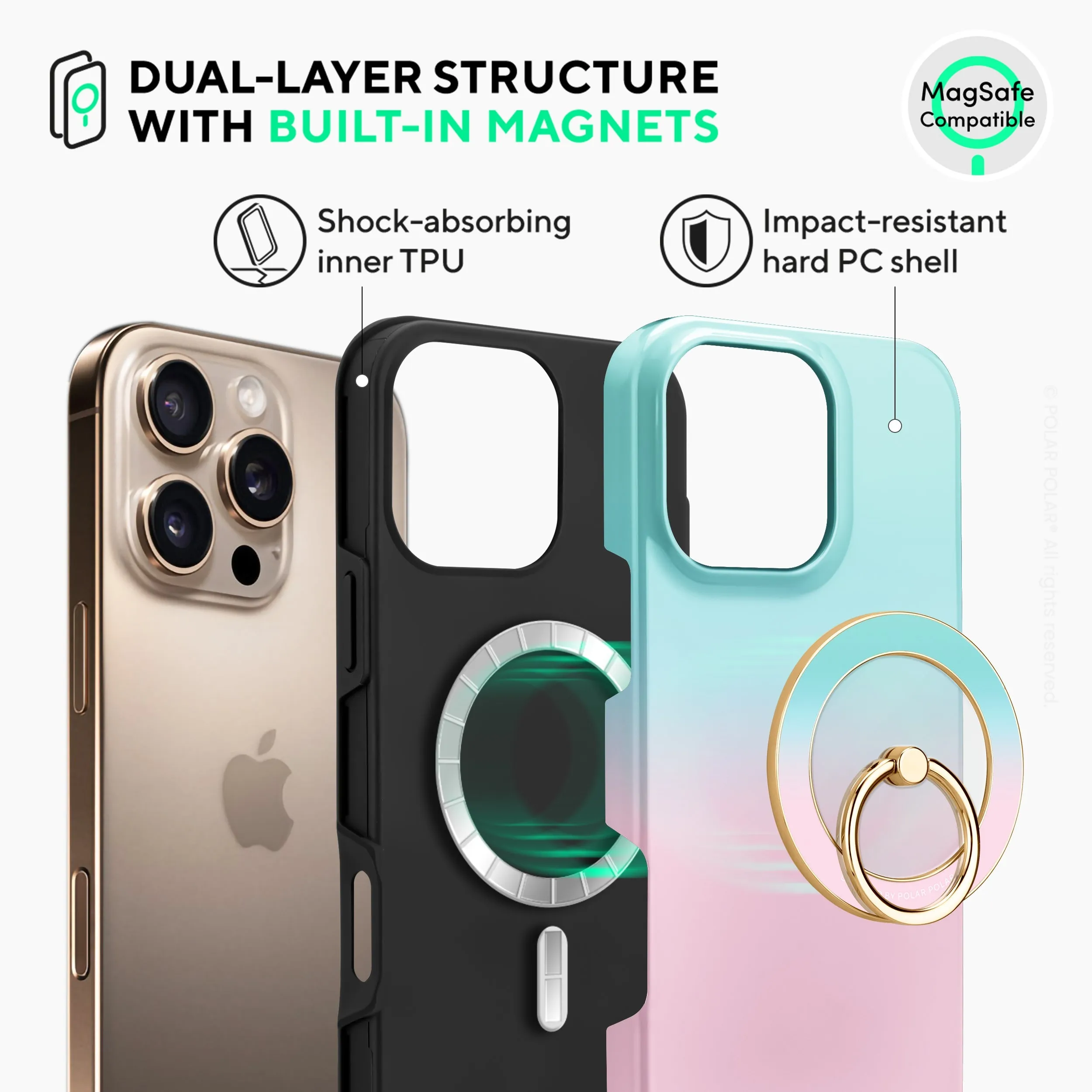 Blue Pink Pastel - iPhone 16 Pro Max Case