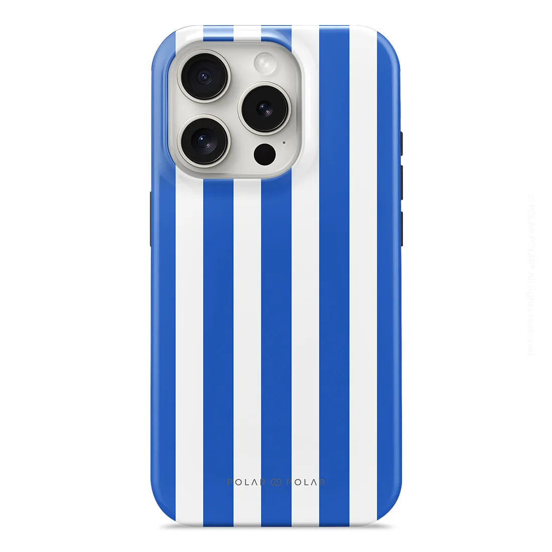 Blue Stripe Custom - iPhone 15 Pro Case