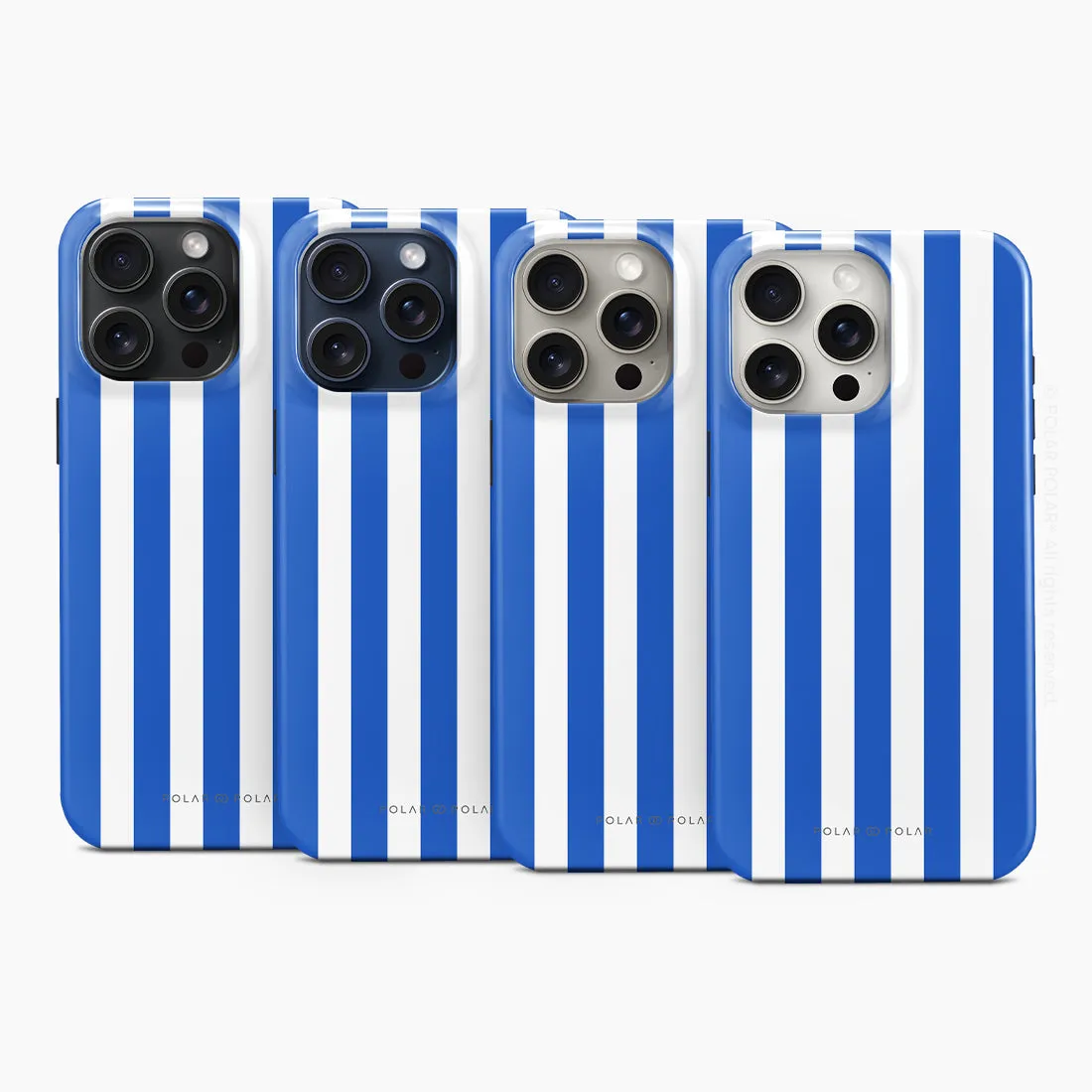 Blue Stripe Custom - iPhone 15 Pro Case