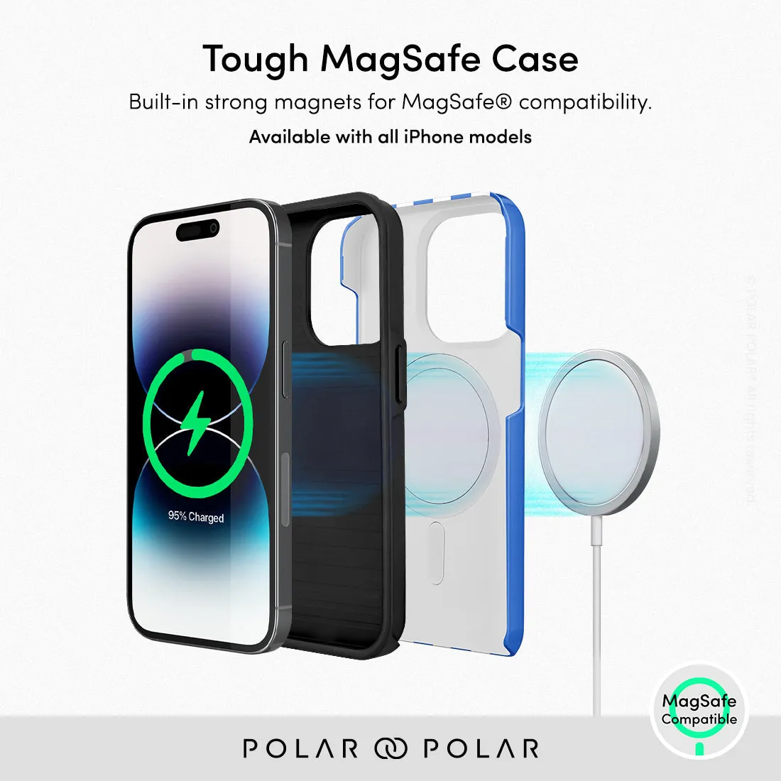 Blue Stripe Custom - iPhone 15 Pro Case