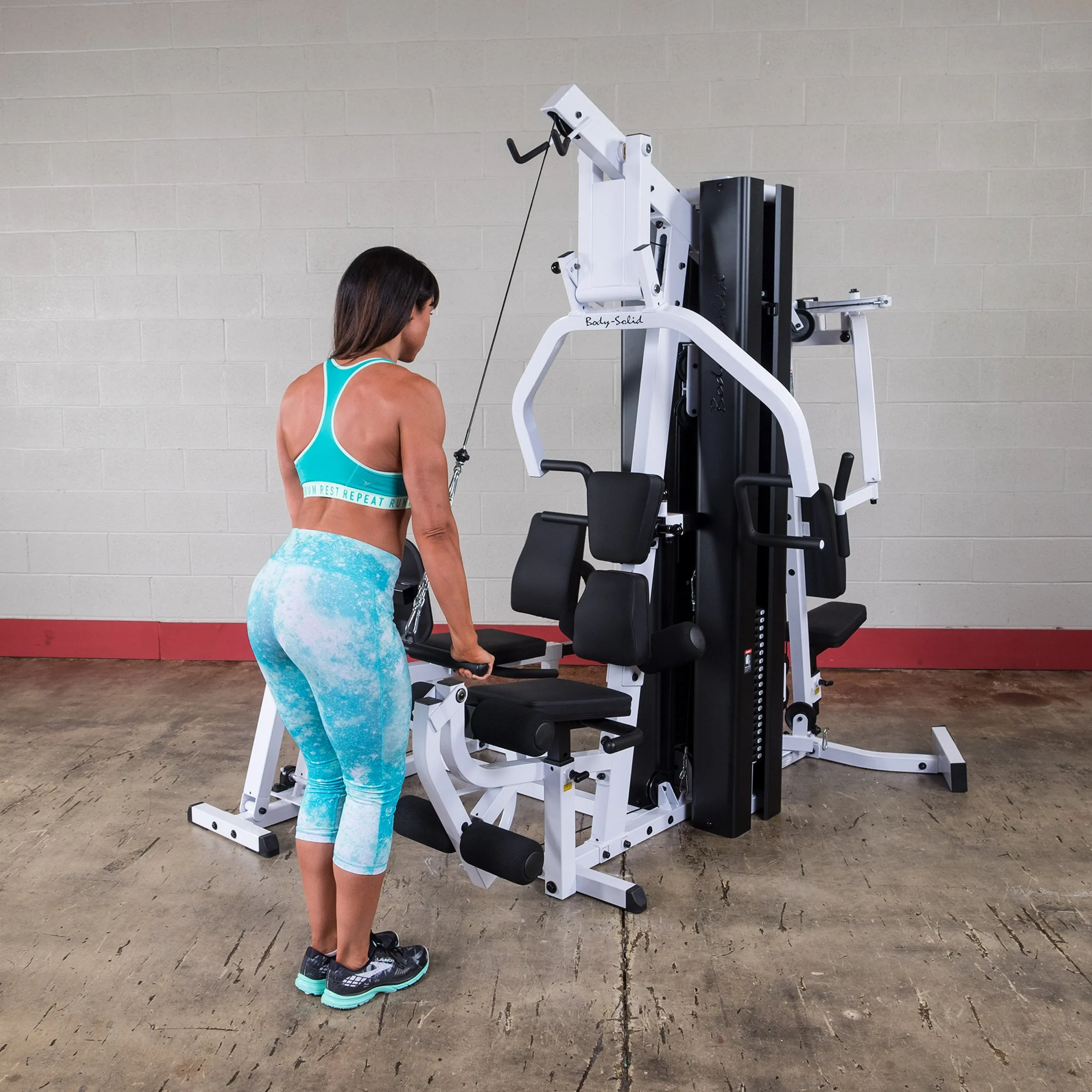 Body-Solid EXM3000LPS Two-Stack Home Gym Machine