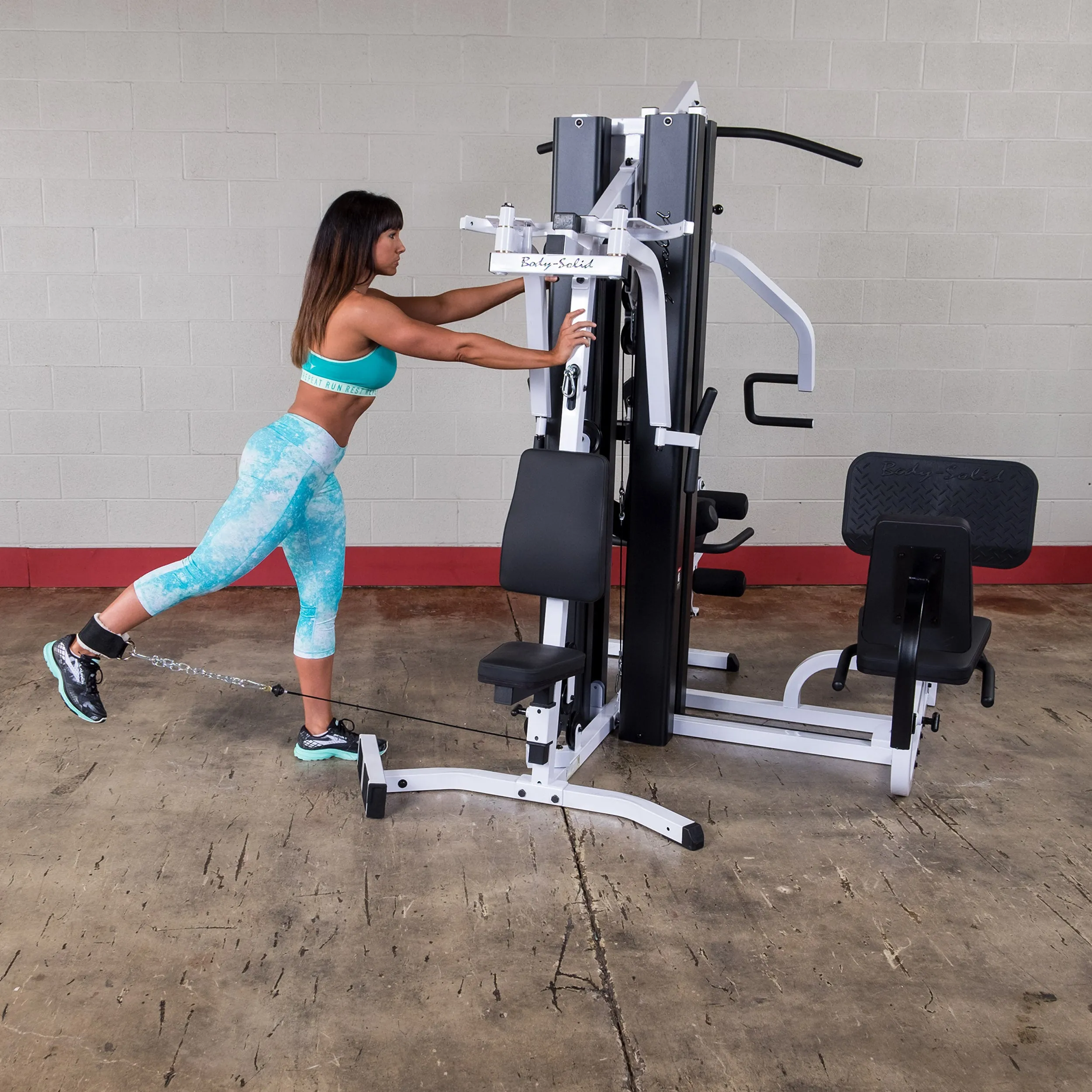 Body-Solid EXM3000LPS Two-Stack Home Gym Machine