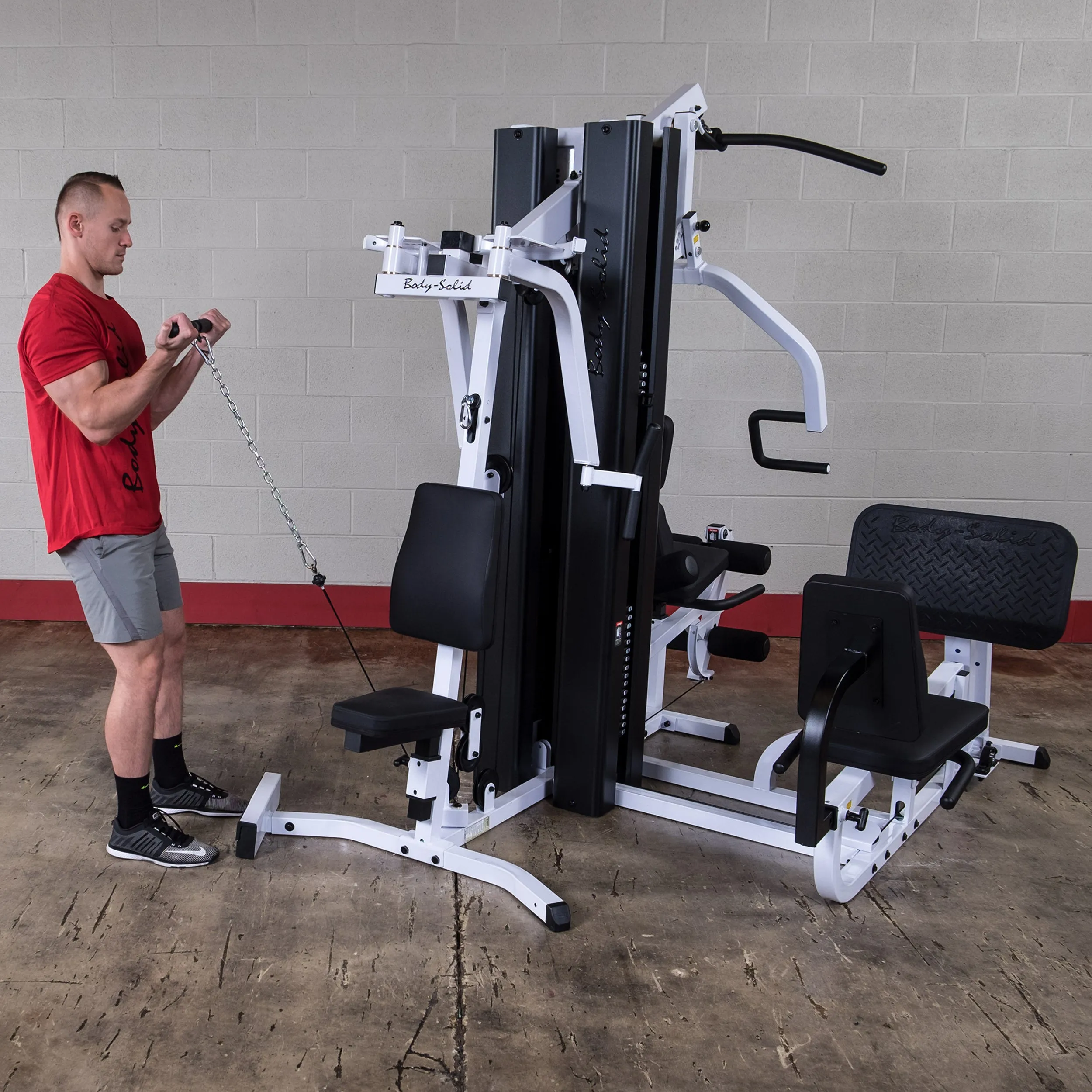 Body-Solid EXM3000LPS Two-Stack Home Gym Machine