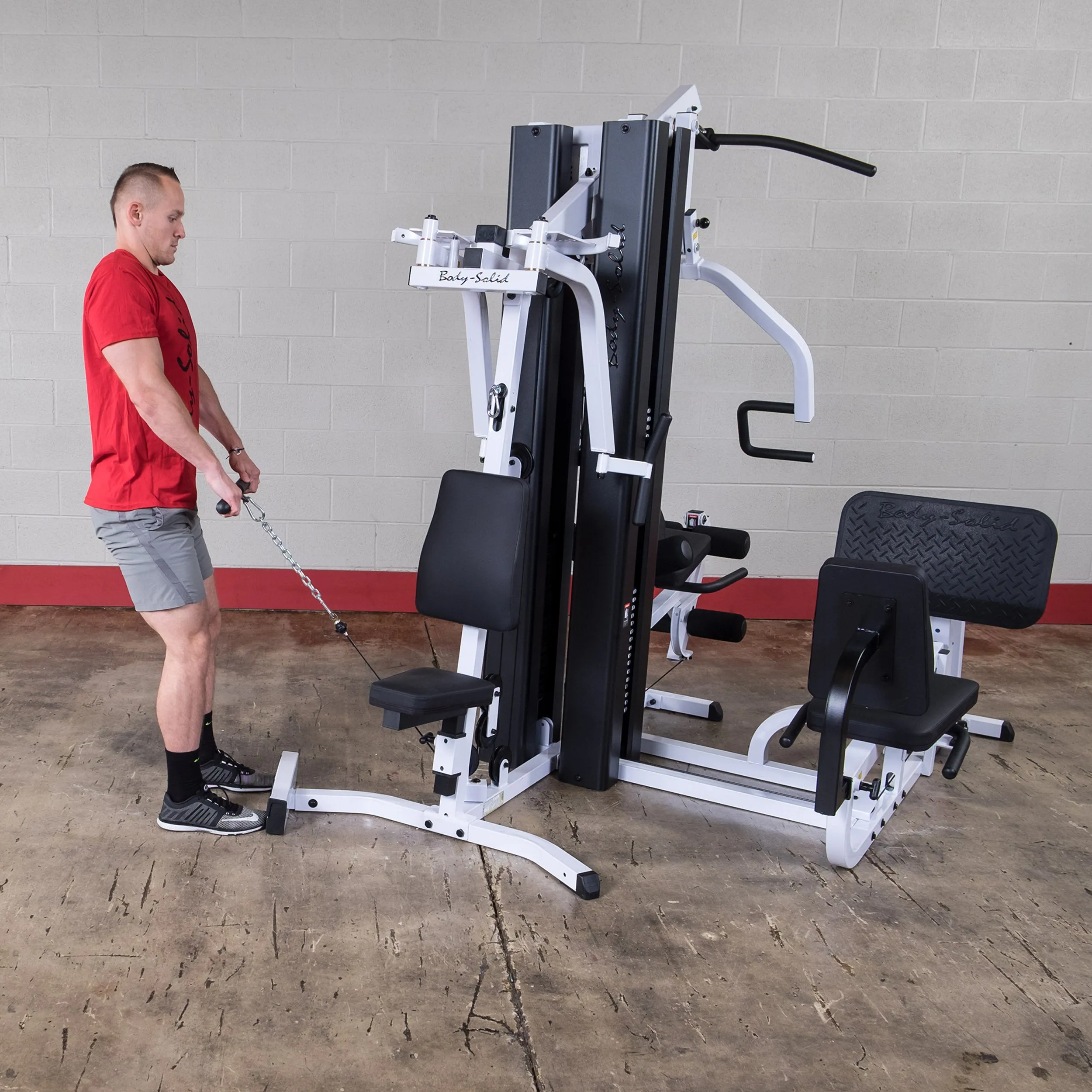 Body-Solid EXM3000LPS Two-Stack Home Gym Machine