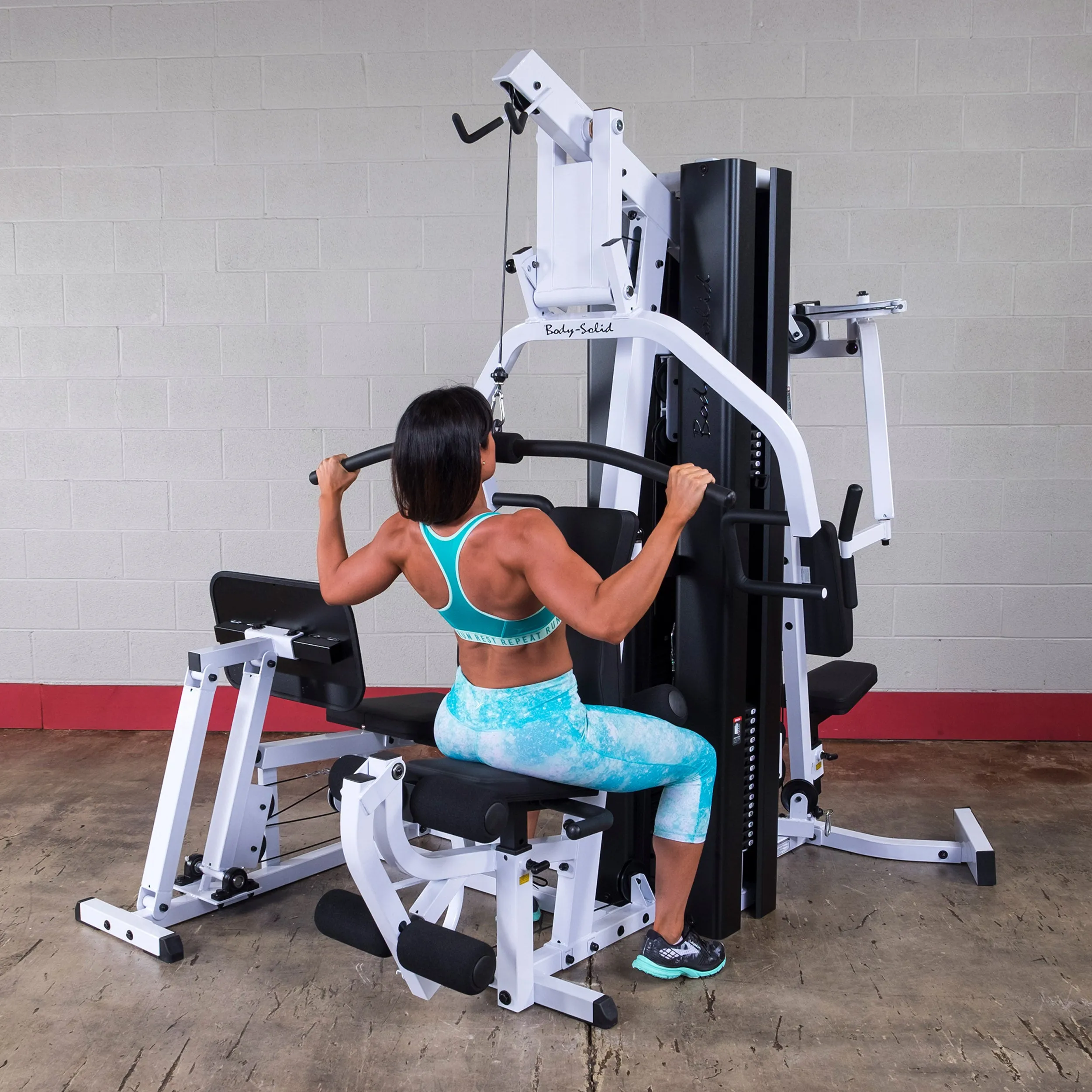 Body-Solid EXM3000LPS Two-Stack Home Gym Machine