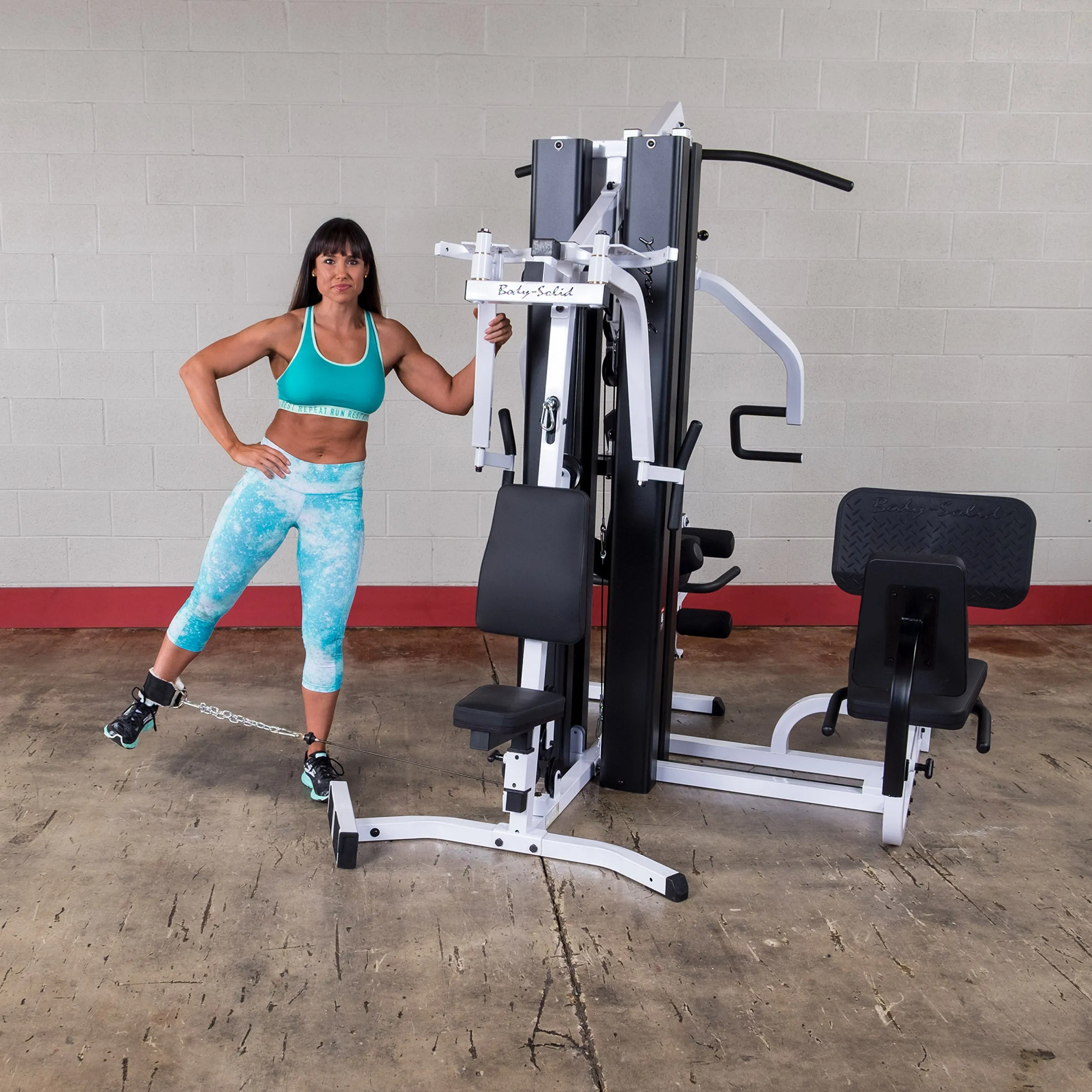 Body-Solid EXM3000LPS Two-Stack Home Gym Machine