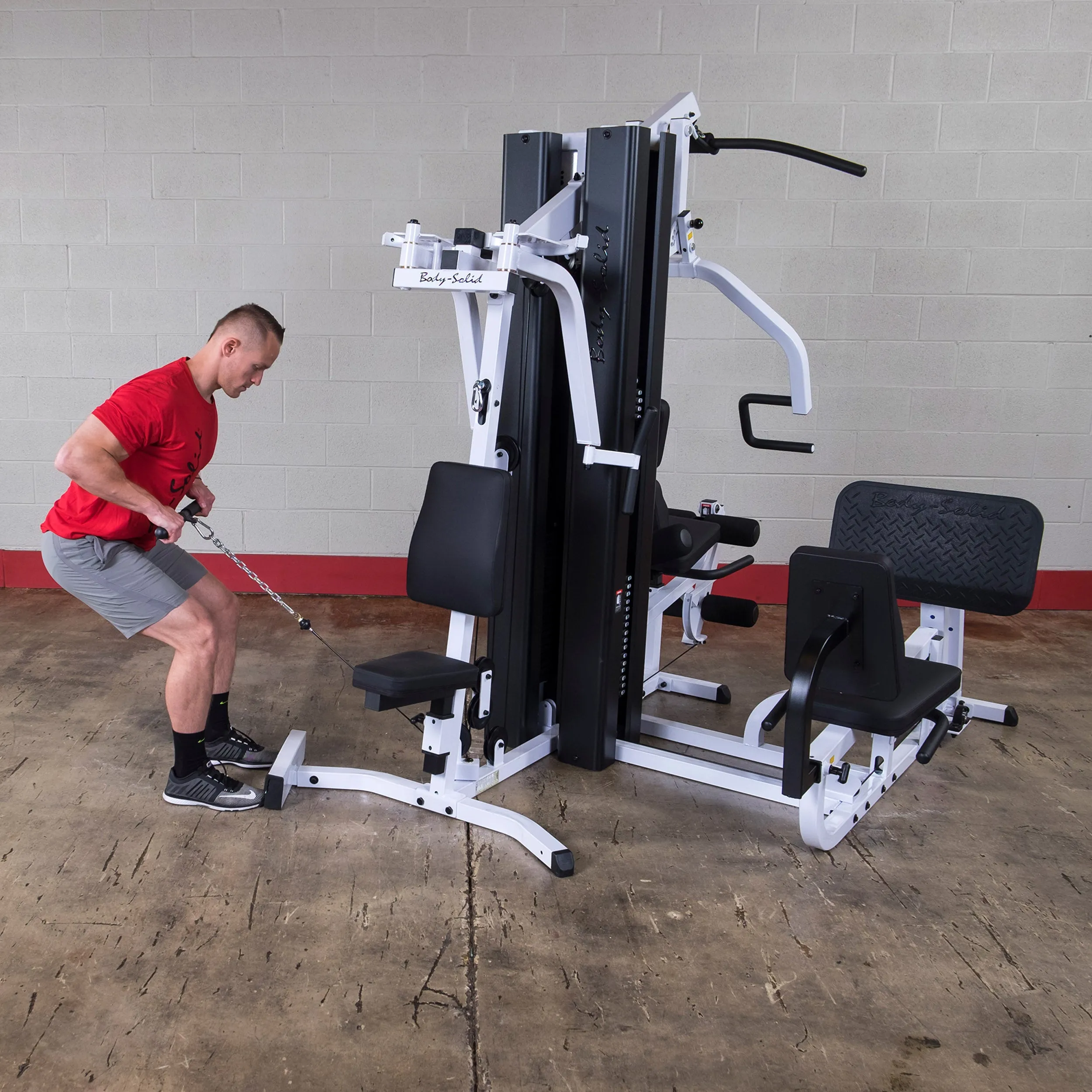 Body-Solid EXM3000LPS Two-Stack Home Gym Machine