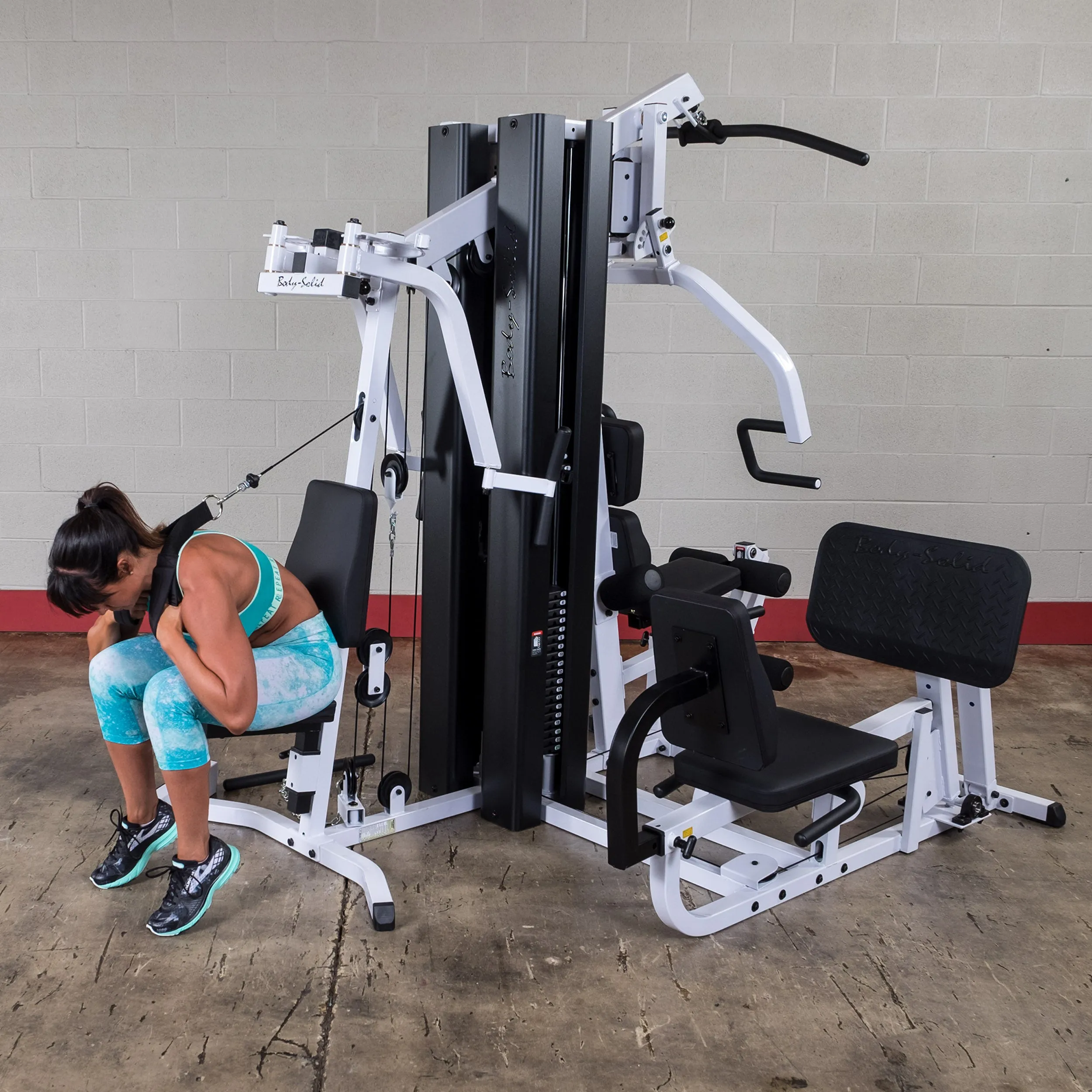 Body-Solid EXM3000LPS Two-Stack Home Gym Machine