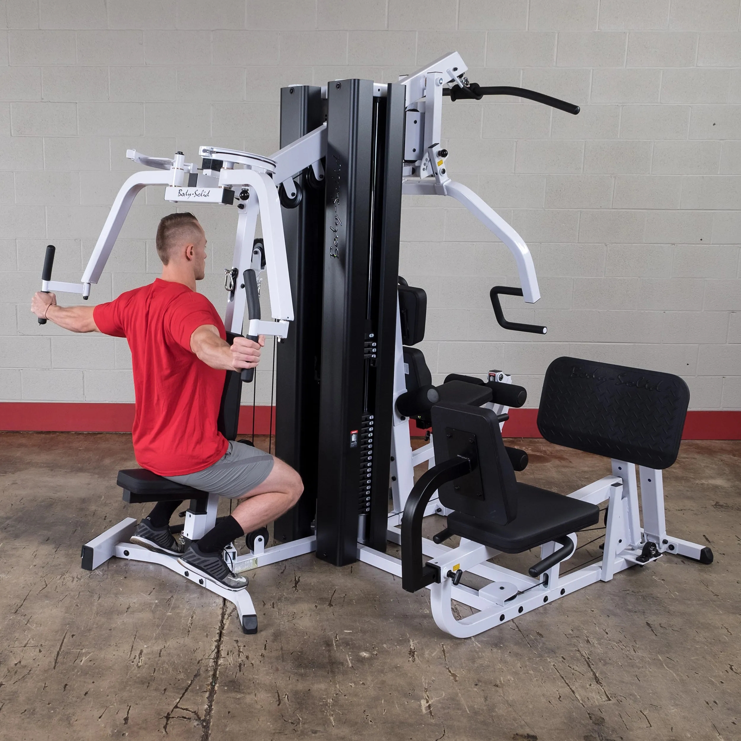 Body-Solid EXM3000LPS Two-Stack Home Gym Machine